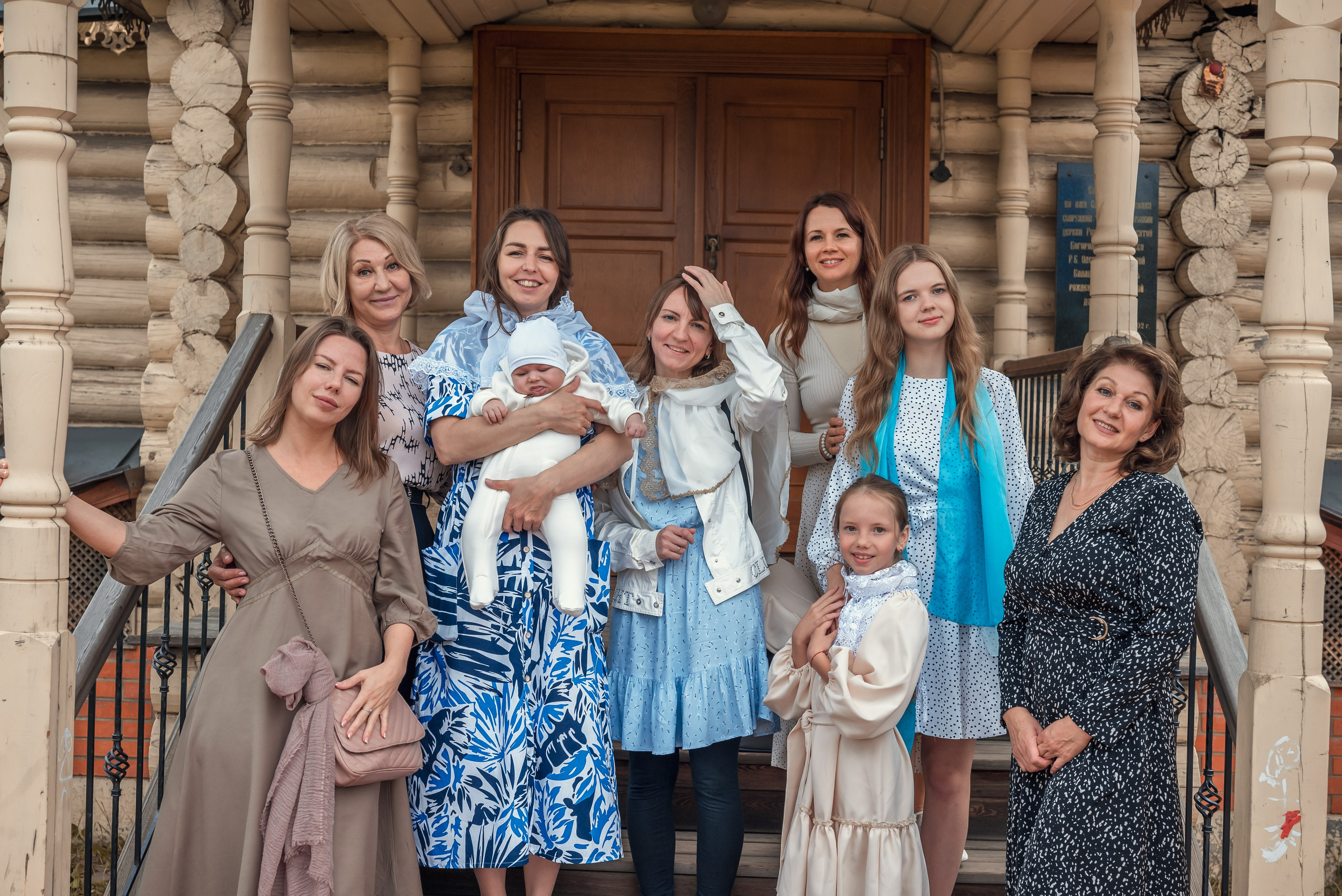 Крещение Павла. Семейный и детский фотограф Москва