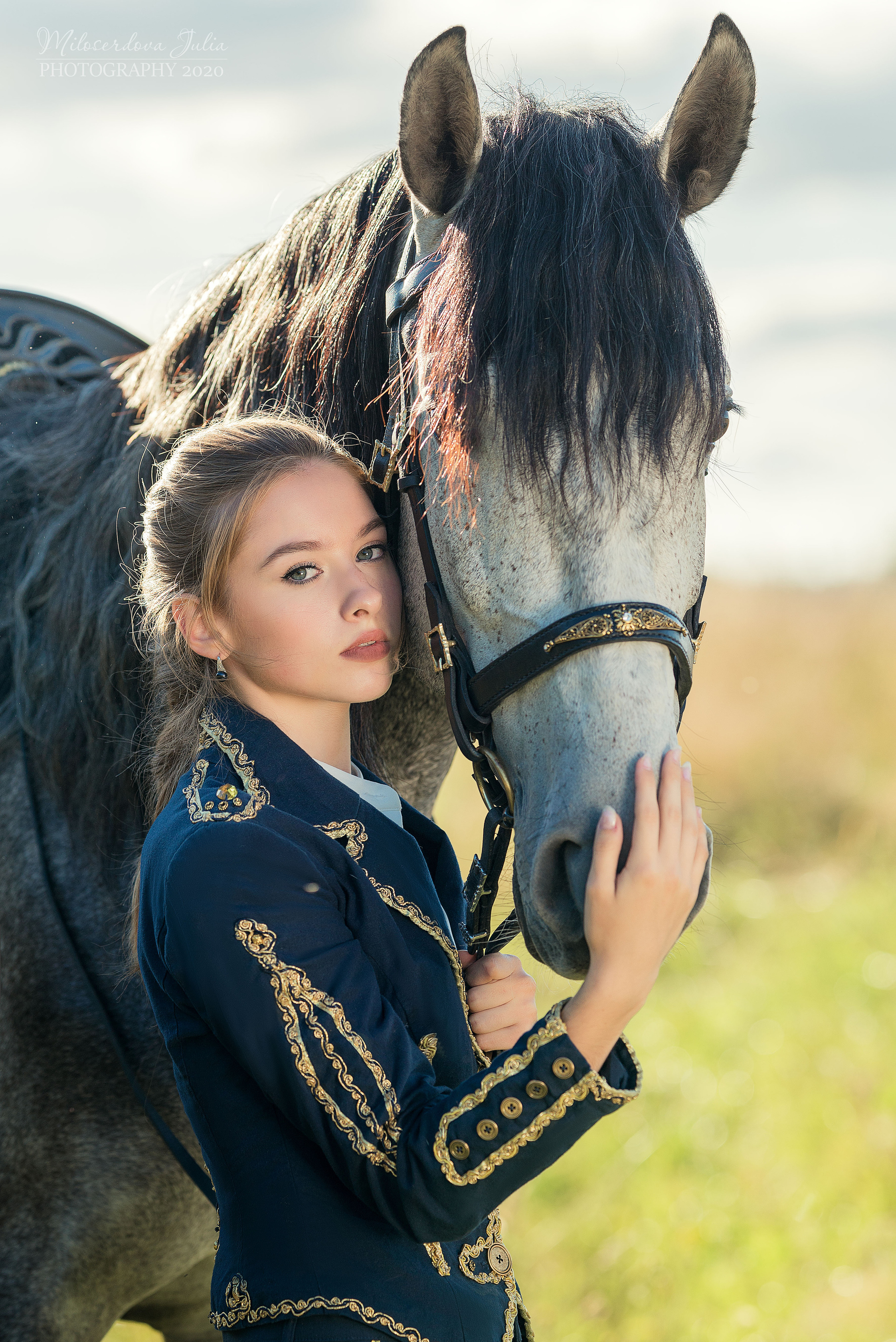 Фотосъёмки с лошадьми. Фотограф Юлия Милосердова
