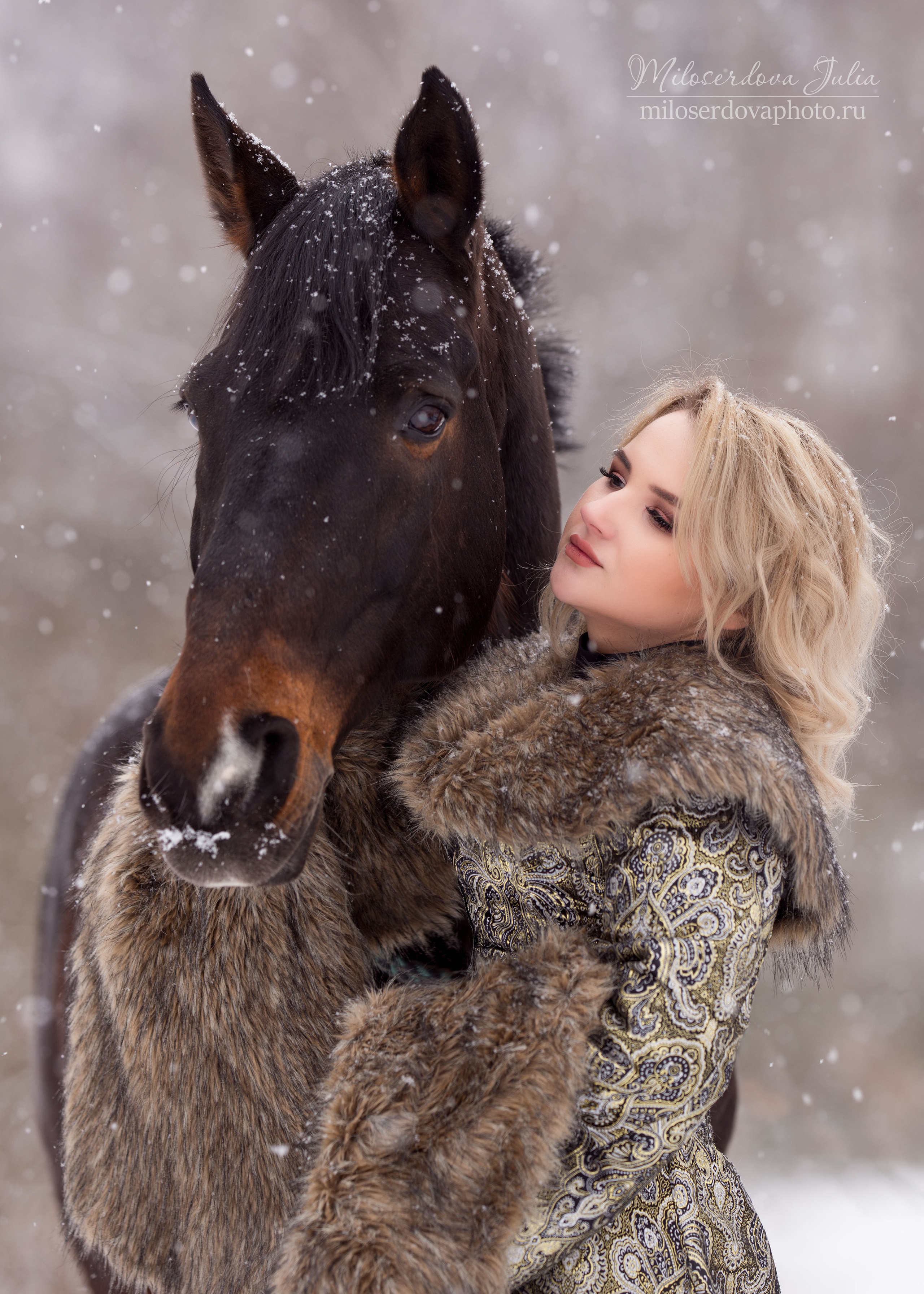 Фотосъёмки с лошадьми. Фотограф Юлия Милосердова
