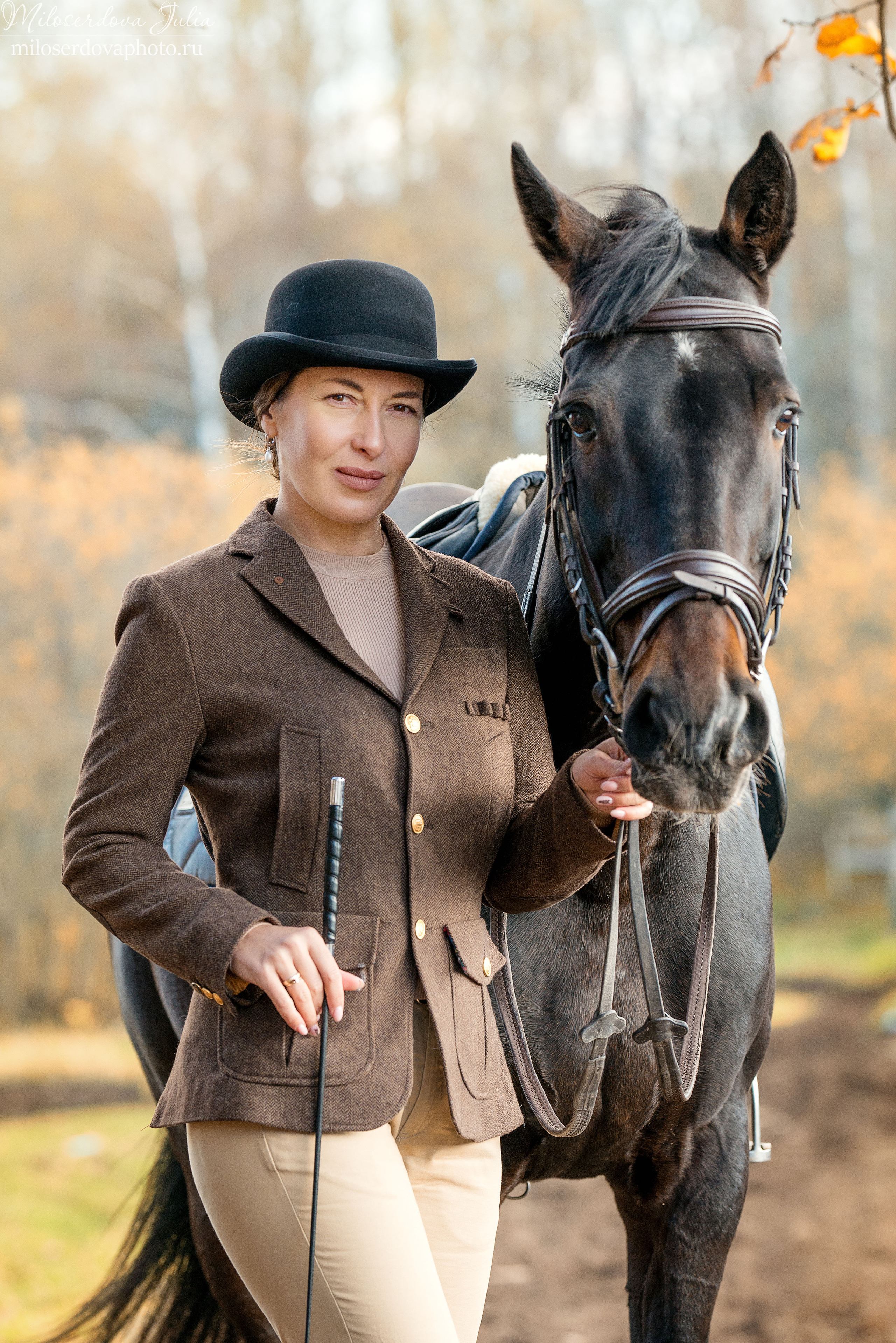 Дамская верховая езда. Фотограф Юлия Милосердова