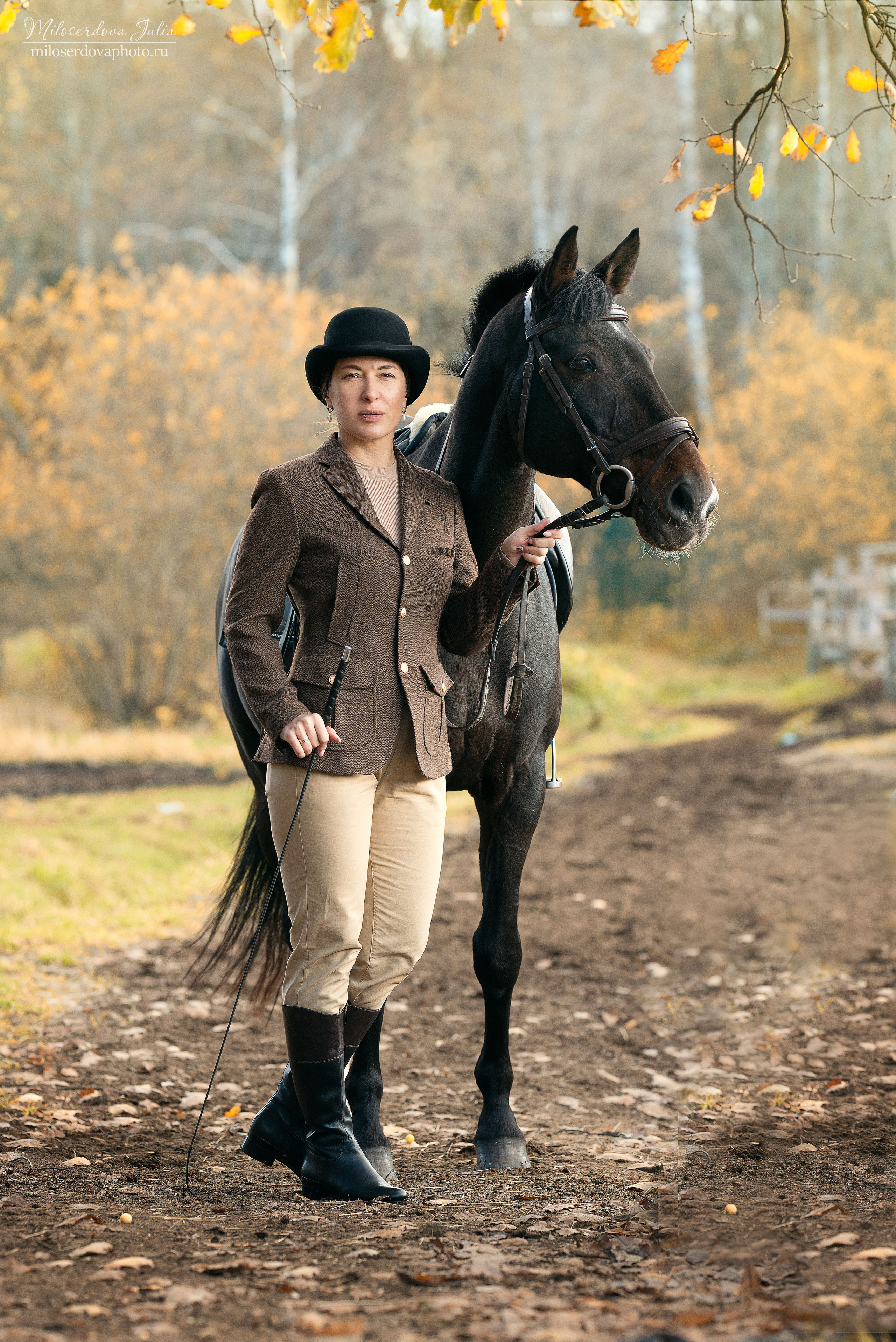 Дамская верховая езда. Фотограф Юлия Милосердова