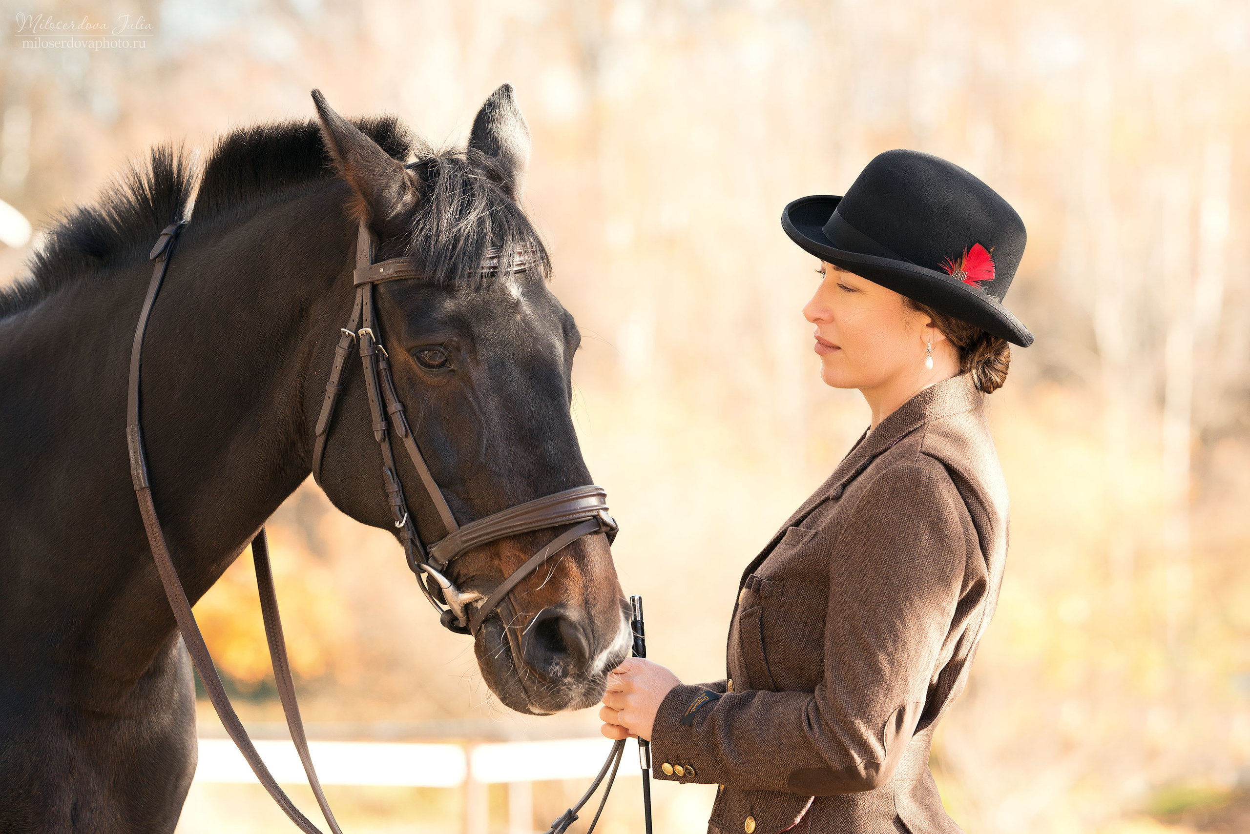 Дамская верховая езда. Фотограф Юлия Милосердова