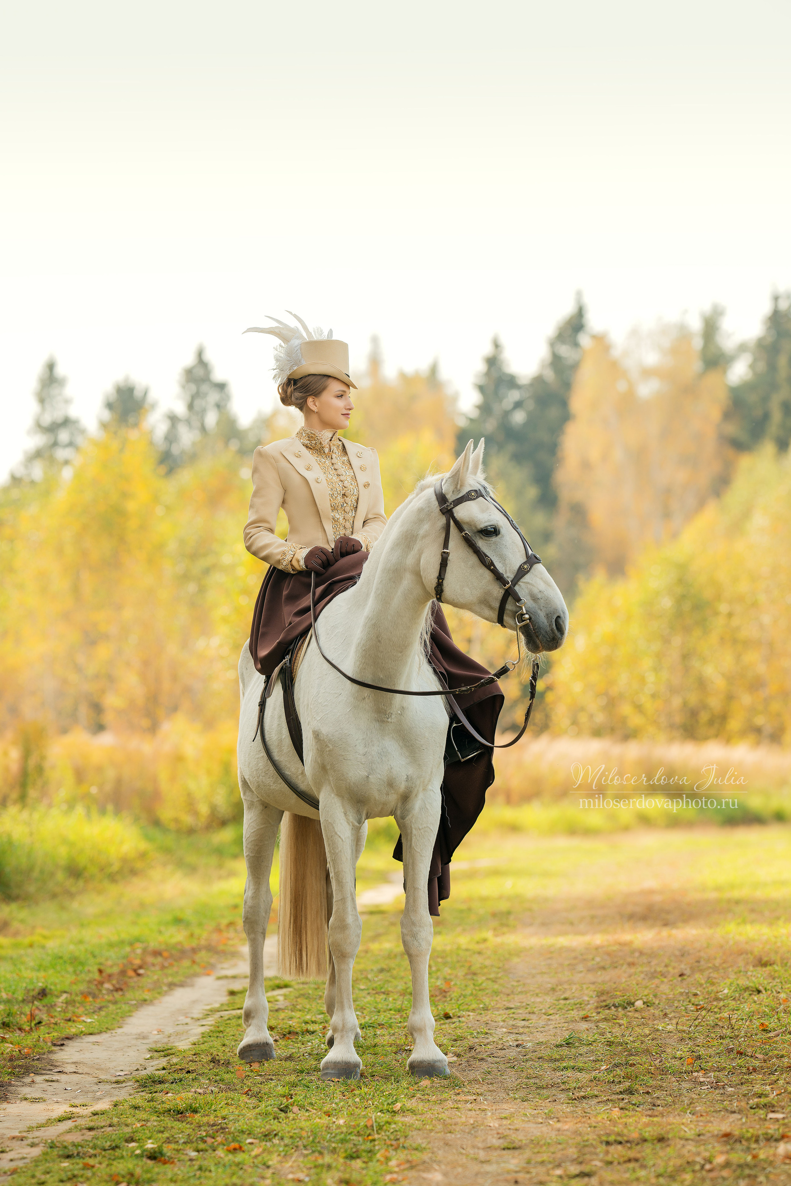 Фотосъёмки с лошадьми. Фотограф Юлия Милосердова
