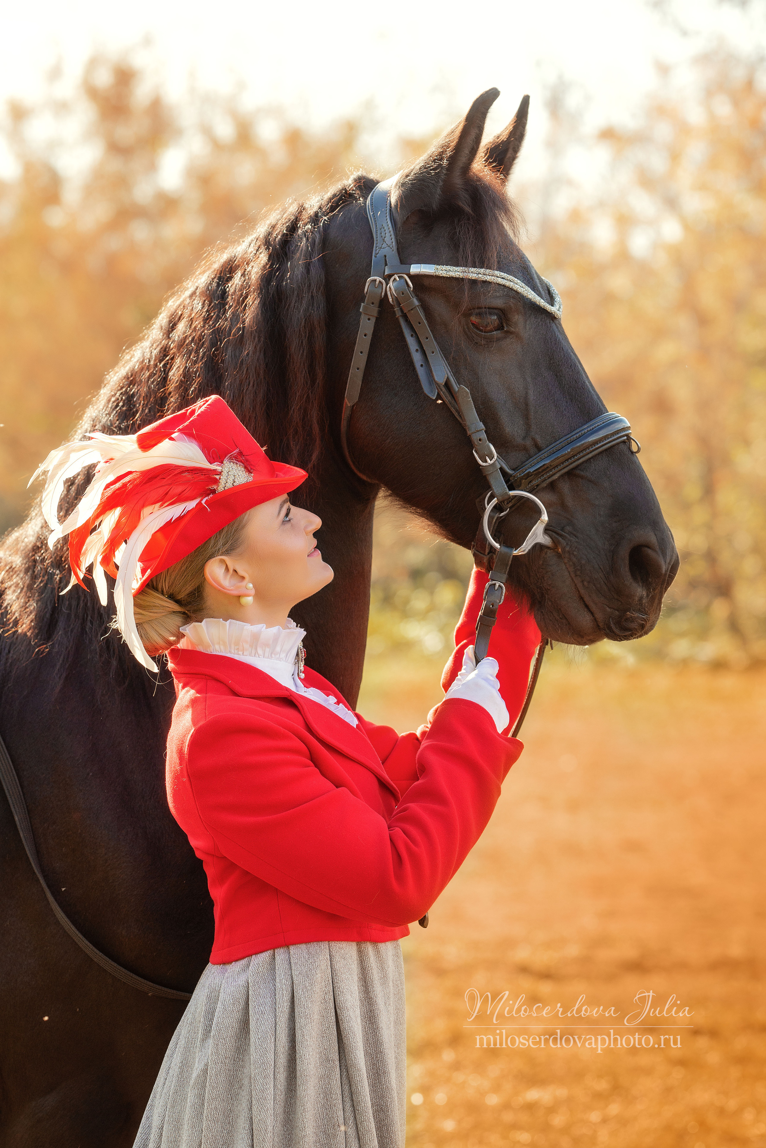 Фотосъёмки с лошадьми. Фотограф Юлия Милосердова