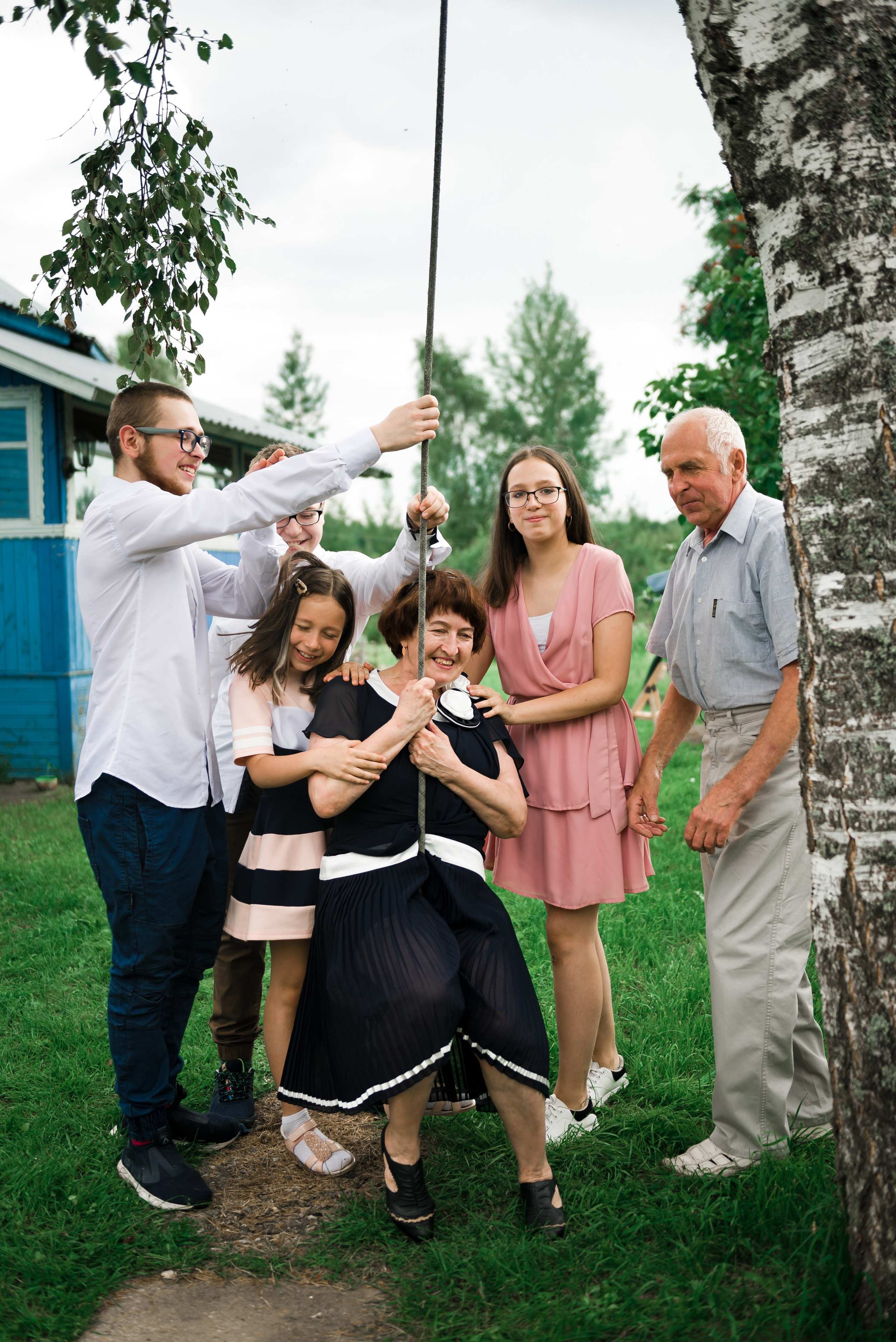 Три поколения. Фотограф Егоров Констанин