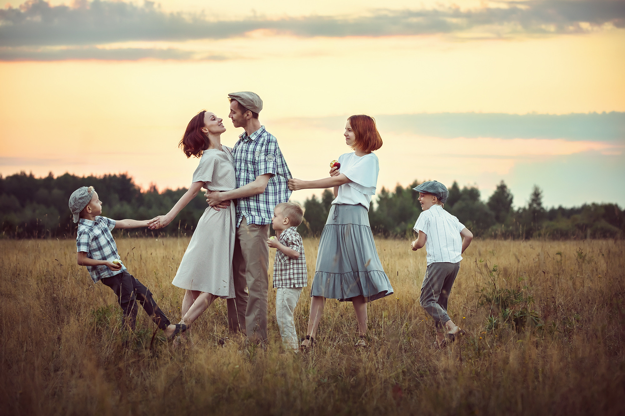 Семейная съёмка. Фотограф/ Москва и МО/ Обучение