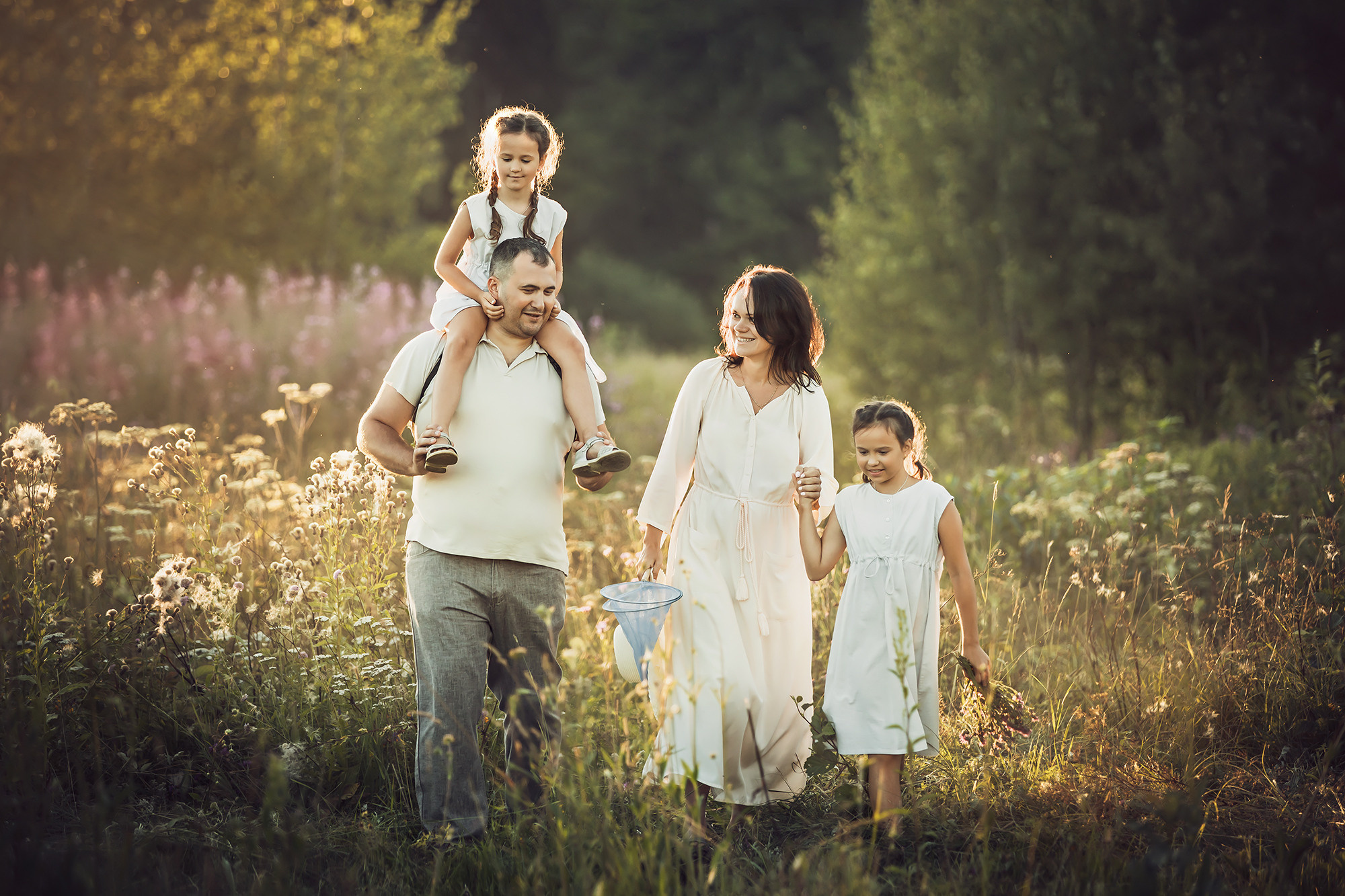 Семейная съёмка. Фотограф/ Москва и МО/ Обучение