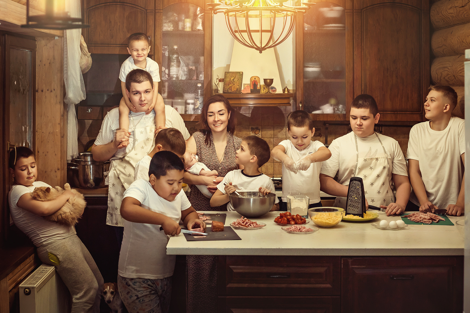 Семейная съёмка. Фотограф/ Москва и МО/ Обучение