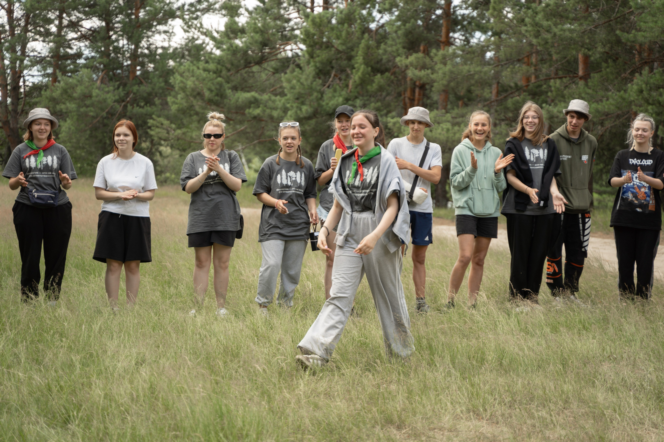 Эко-сборы добровольцев «О! Пушка» в национальном парке «Мещерский» 2024. Фотограф Надежда Погребняк | Рязань | Москва