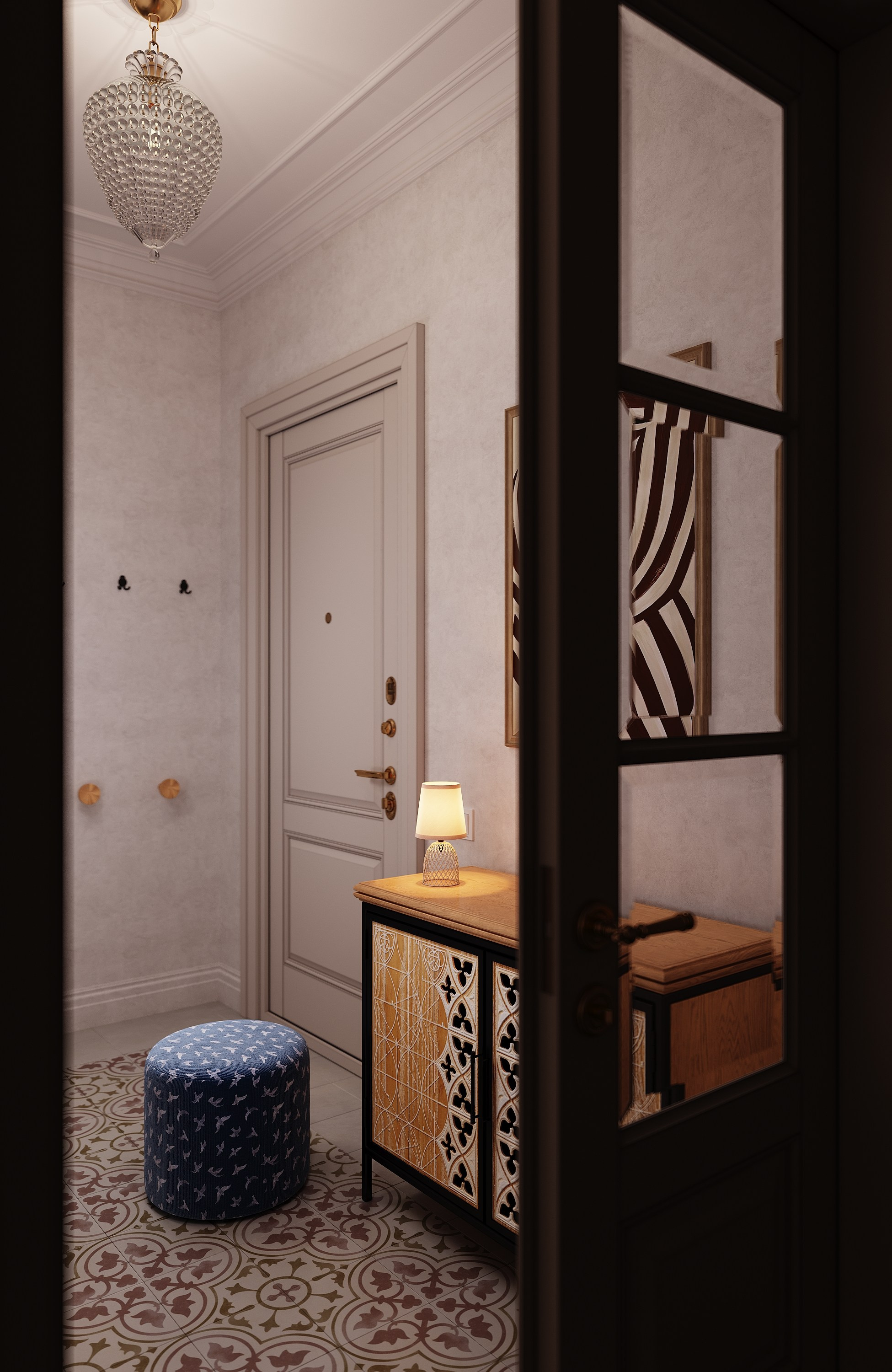 ДП Маяковский. 3D визуализация интерьера