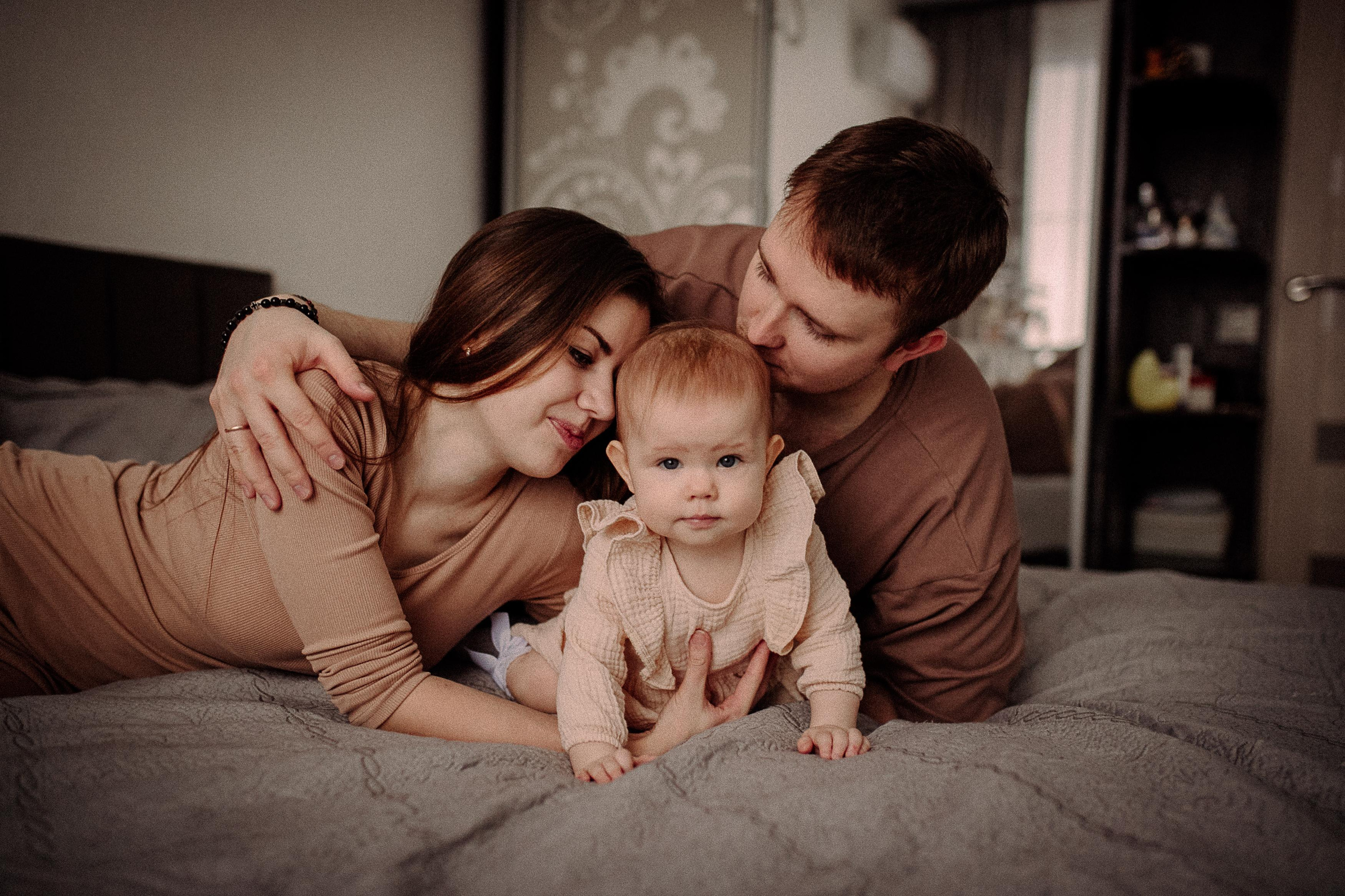Сергей, Лена, Алина. Фотограф Инга Твердова