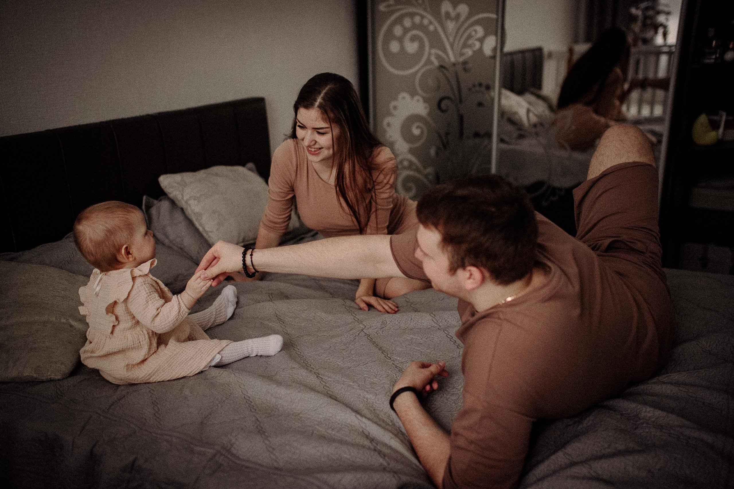 Сергей, Лена, Алина. Фотограф Инга Твердова