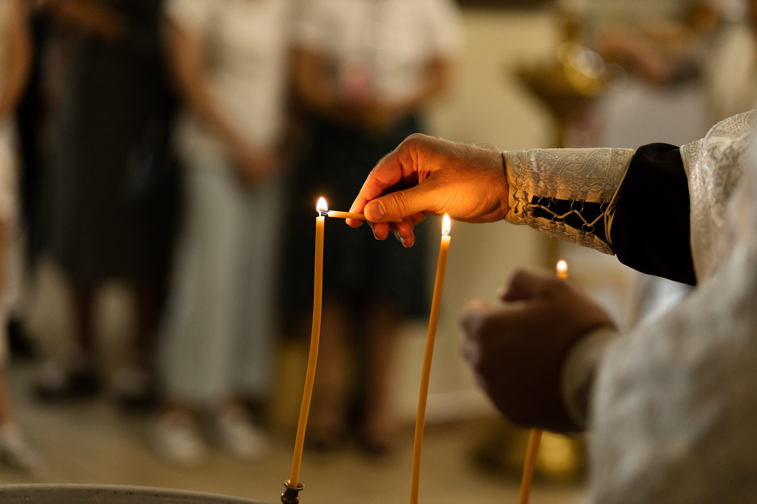 Таинство крещения Романа в Церкви Георгия Победоносца. Анастасия Безуглова- свадебный фотограф в Таганроге