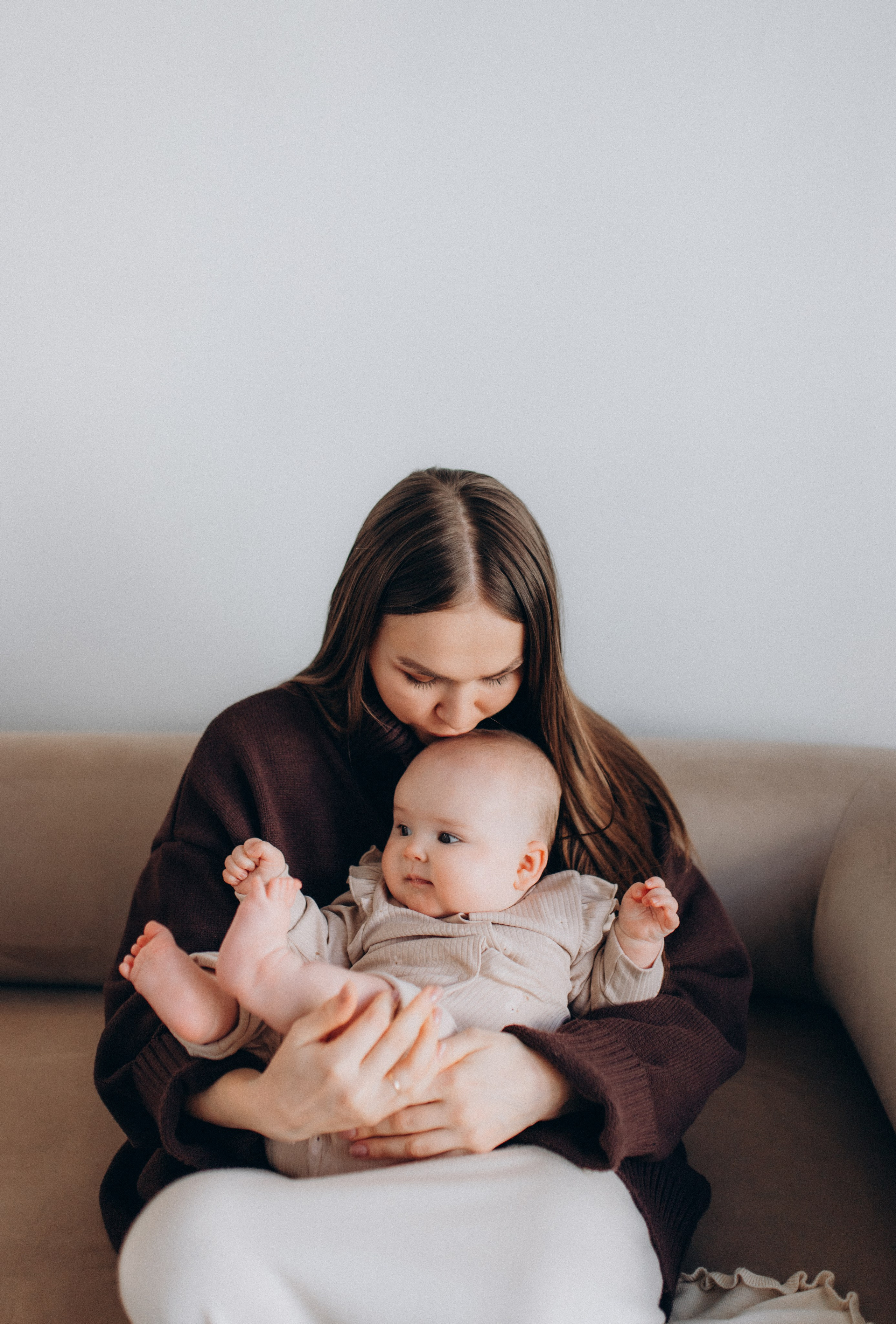Малышке Милене полгода. Фотограф Винокурова Кристина в Санкт-Петербурге