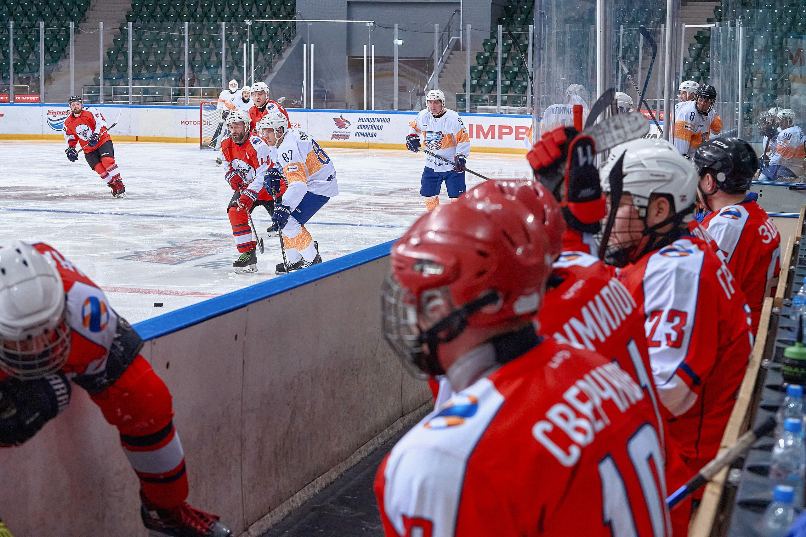 Платинум Арена — Хоккей — РусГидро. Фотограф Яковлев Роман — Красноярск