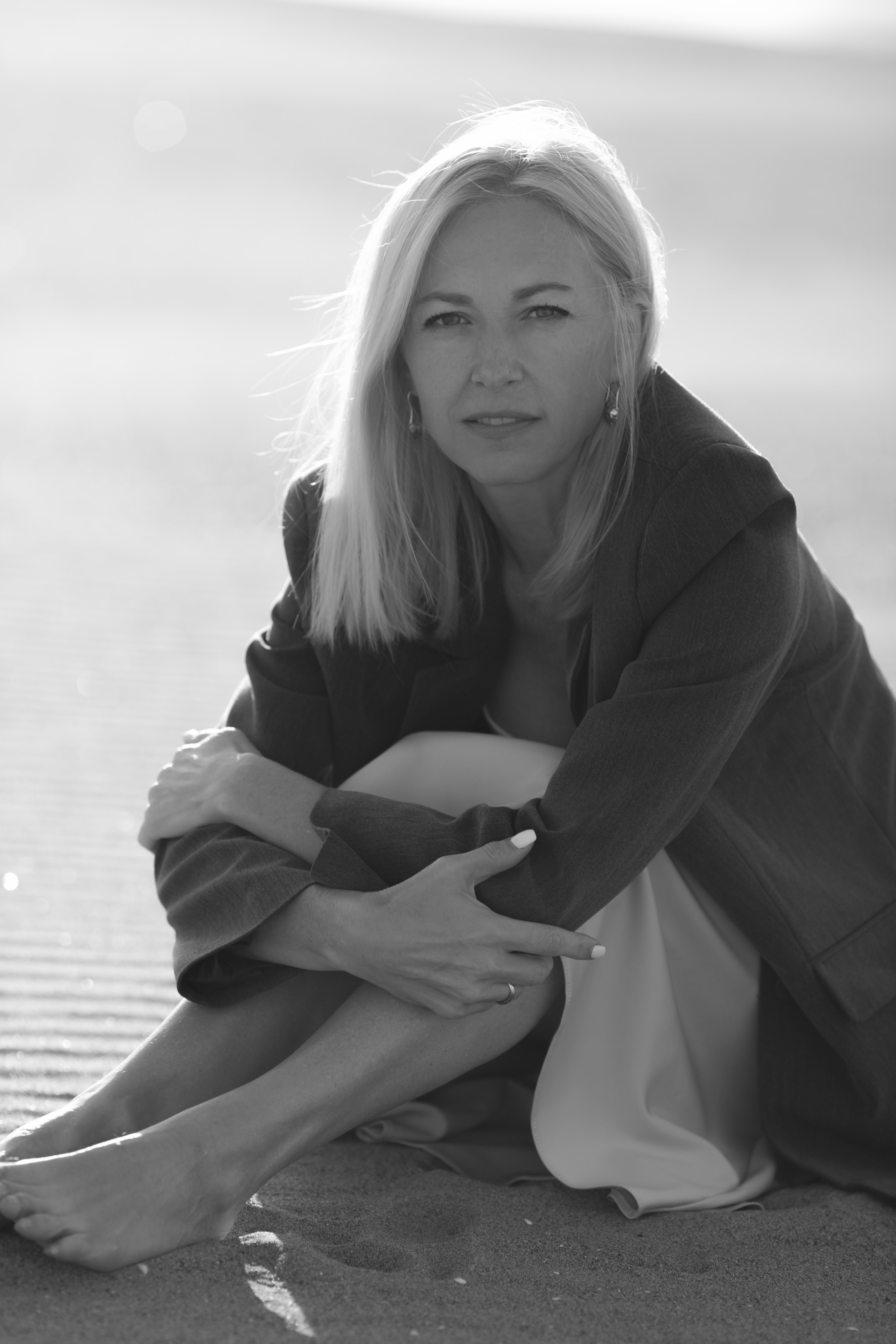 Женская фотосессия на берегу руки Кубани. Фотограф Александра Рышкова