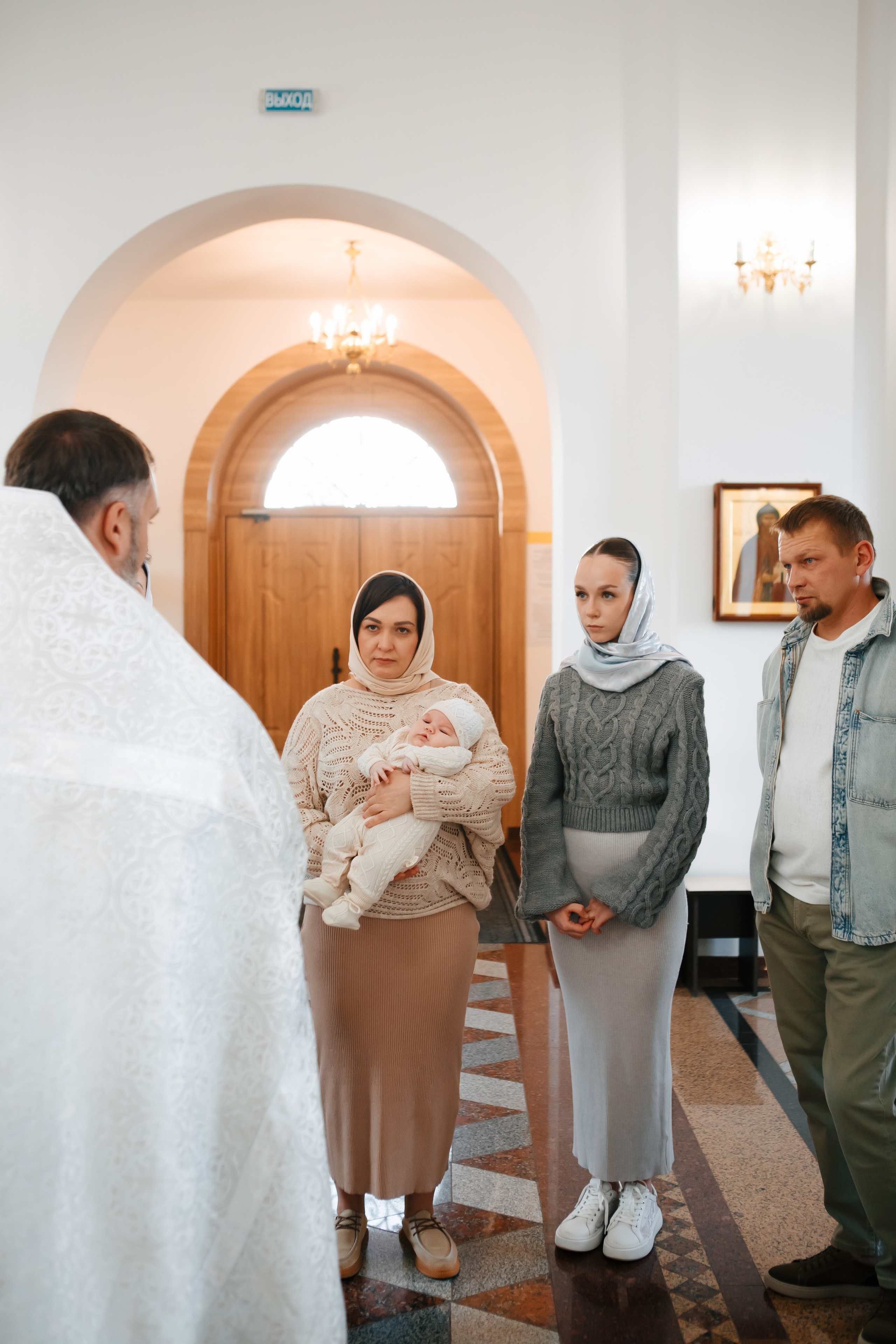 Крестины Давида. Фотограф Александра Рышкова