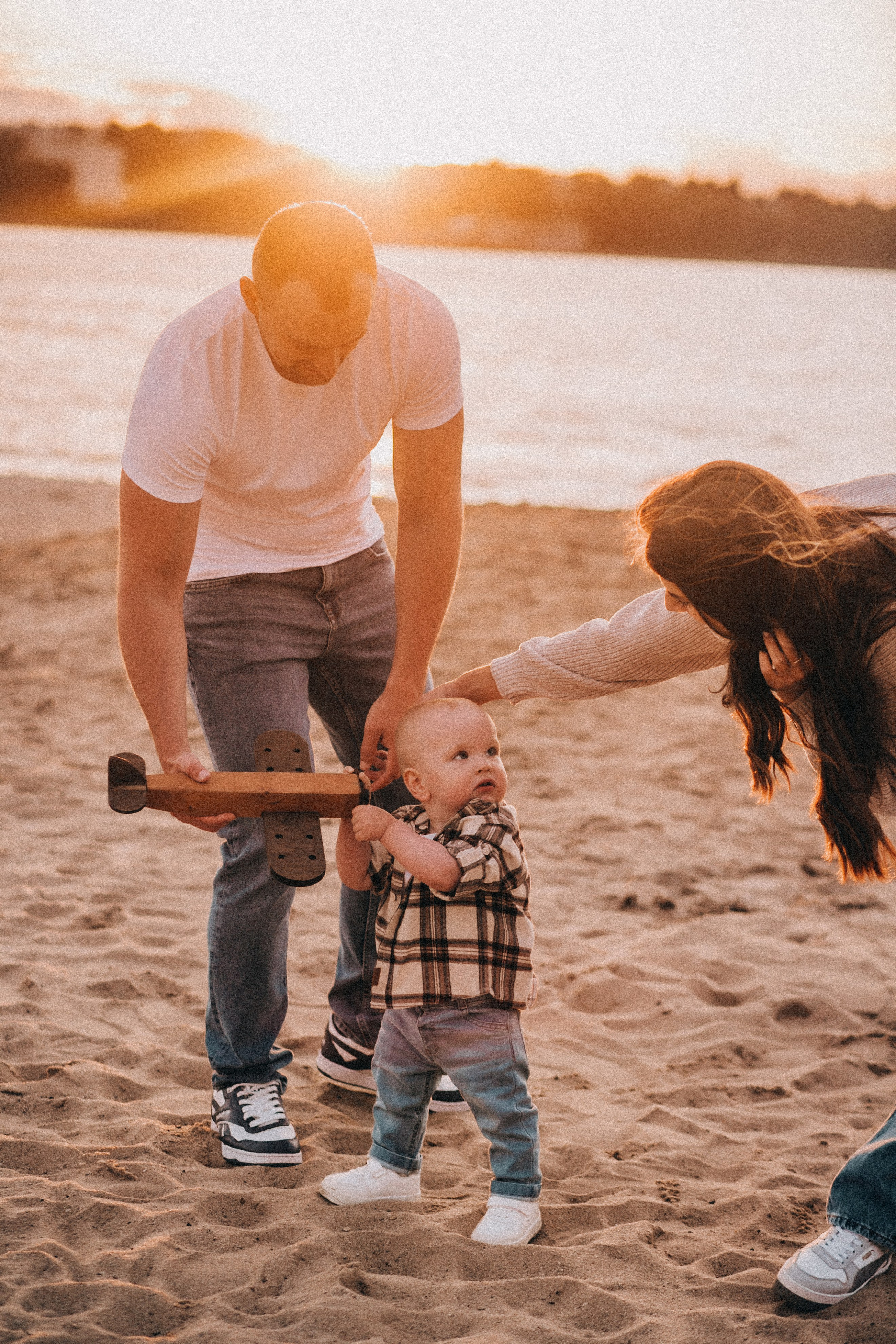 ~ На берегу заката ~. Семейный и детский фотограф в Ярославле
