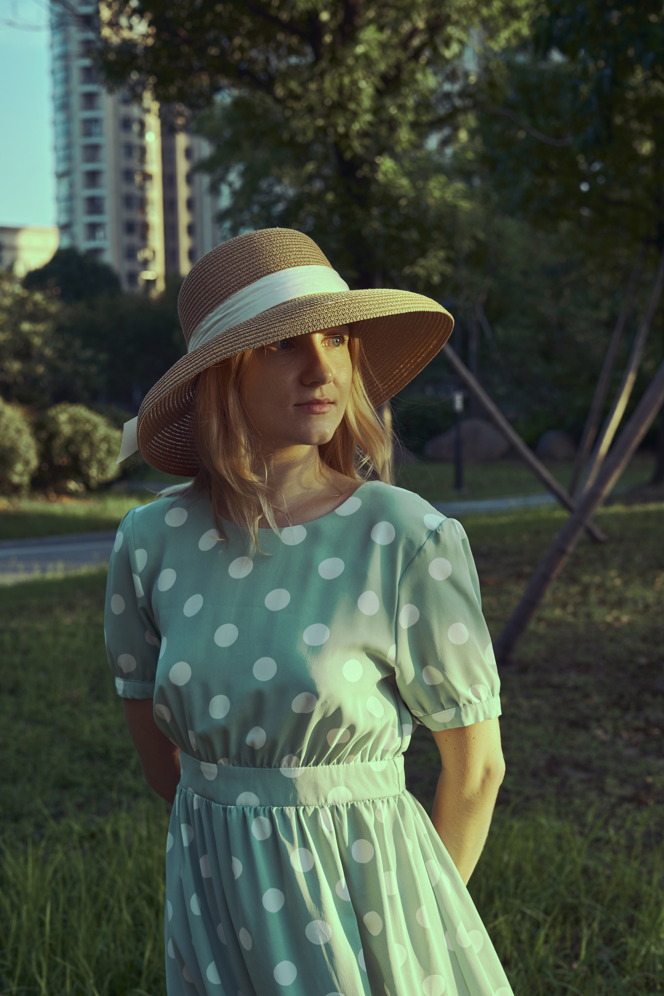 Даша в цвете циан. Репортажный и свадебный фотограф Роман Яшкильдин