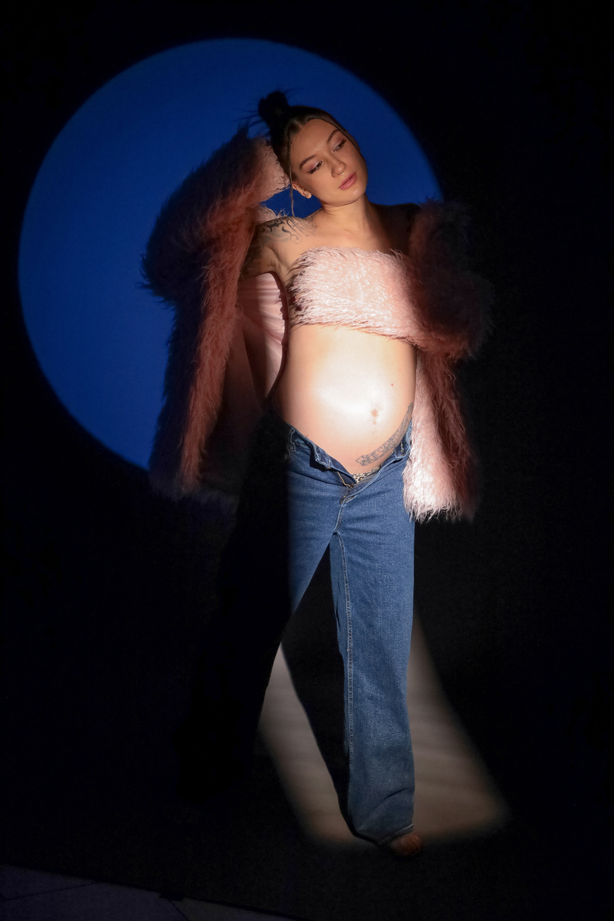 Необычная фотосессия беременности. Фотограф Анастасия Тихонова