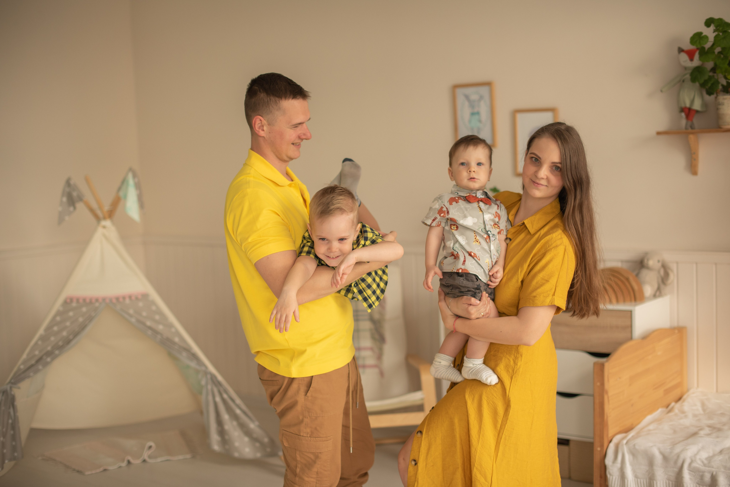 Тёме 1 годик. Свадебный и семейный фотограф Ольга Астрейко