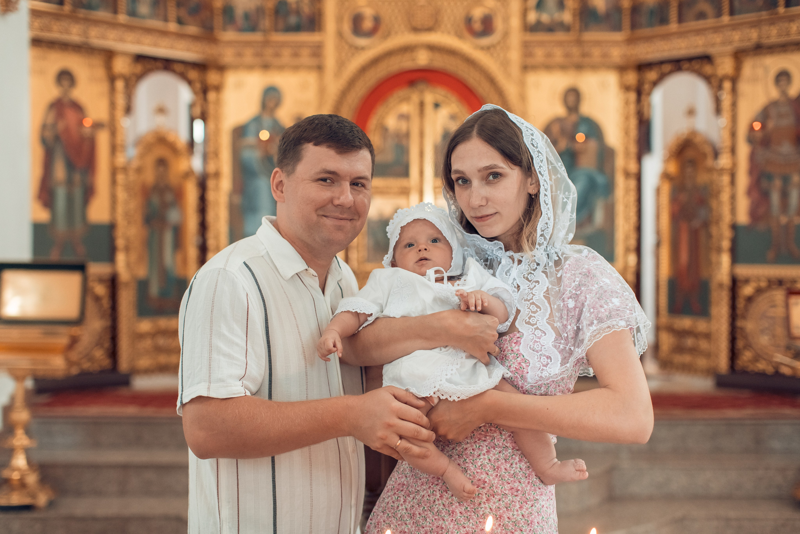 Таинство Крещения Амелии. Храм Георгия Победоносца. Главная