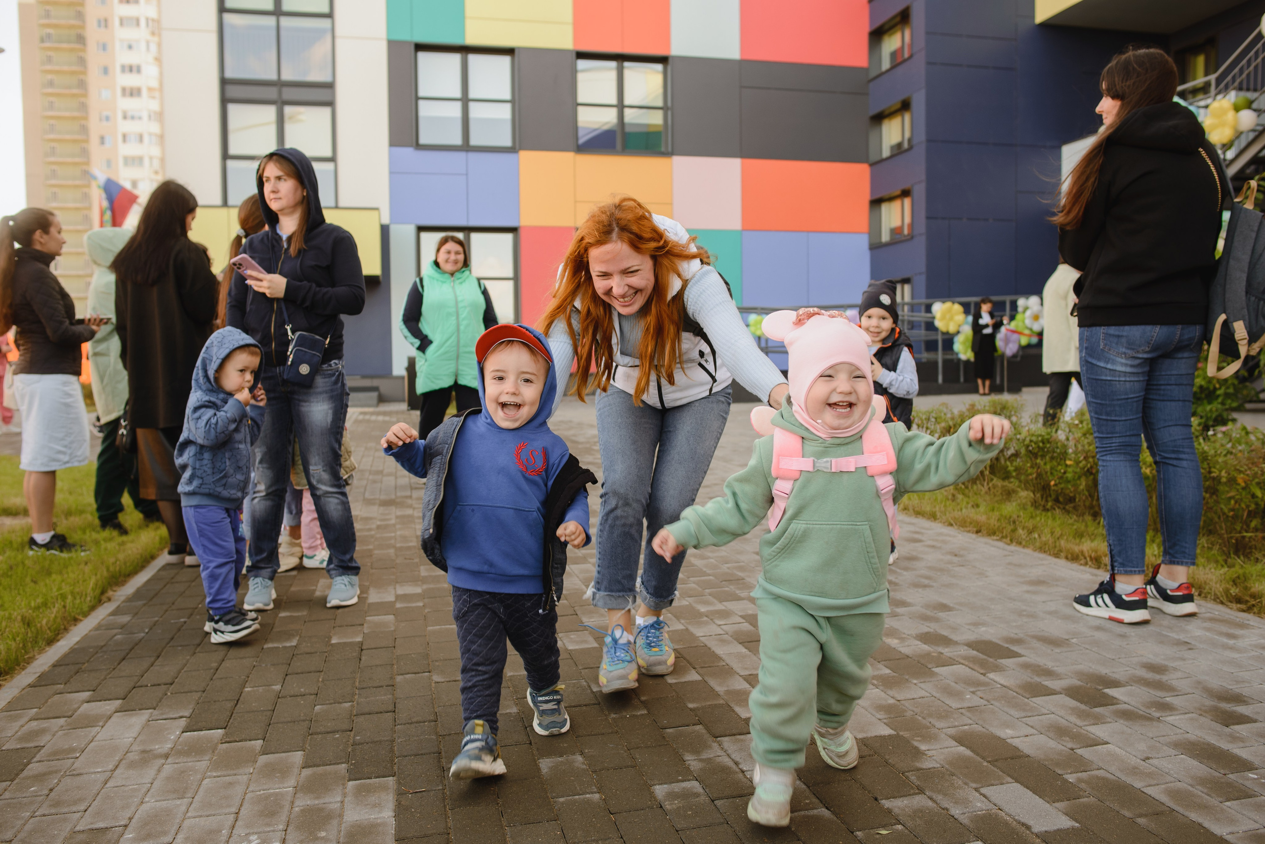 Открытие детского сада в г. Видное. Фотограф в Москве Казакова Анна