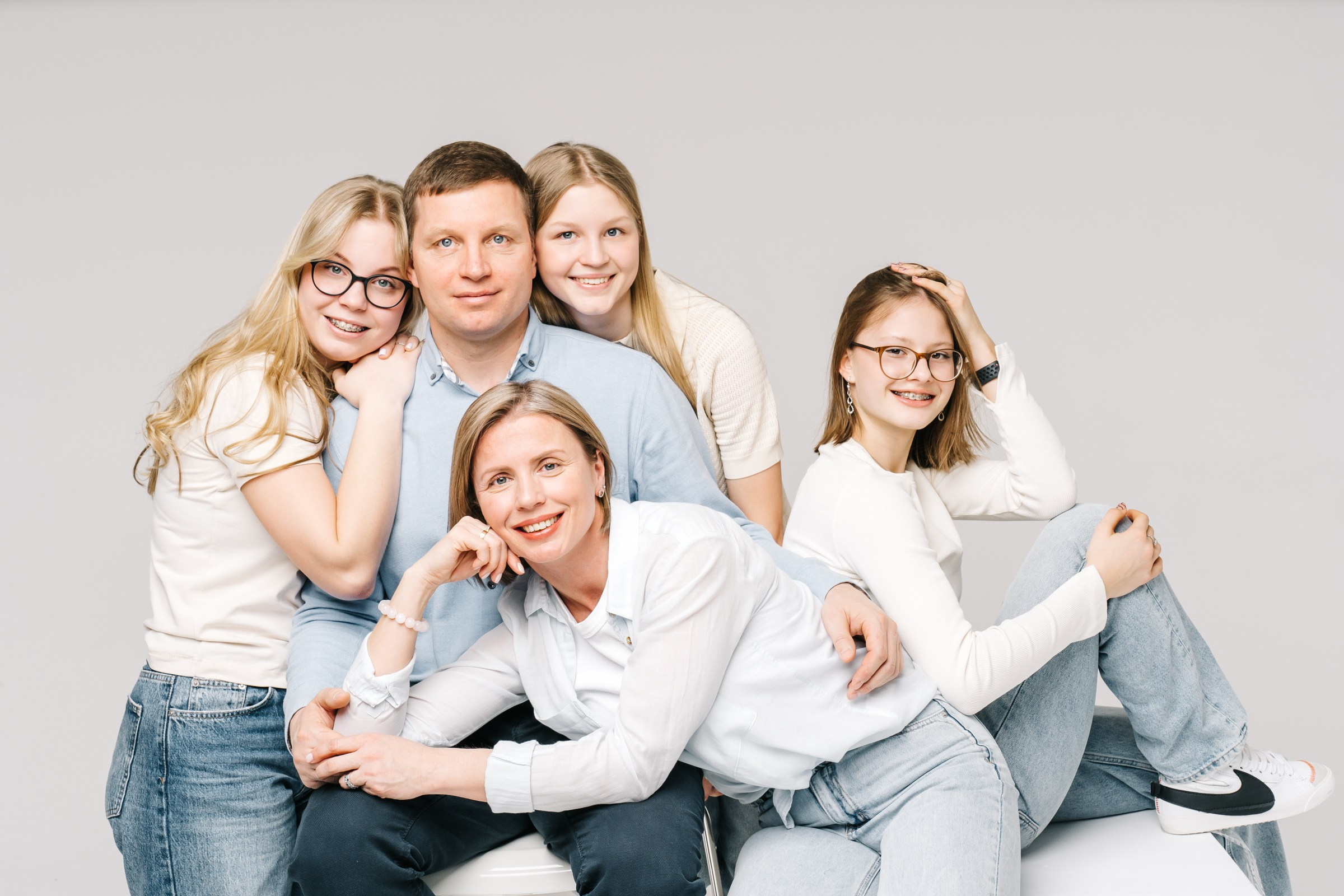 Три поколения. Фотохудожник Гордеева Анна г. Владимир