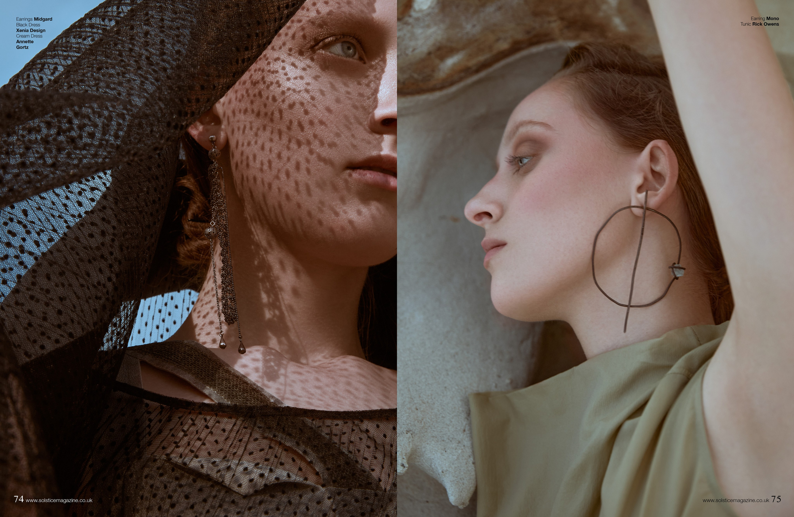 Born from the Wild — Editorial for SOLSTICE Magazine. Photographer Anna Arzamastseva