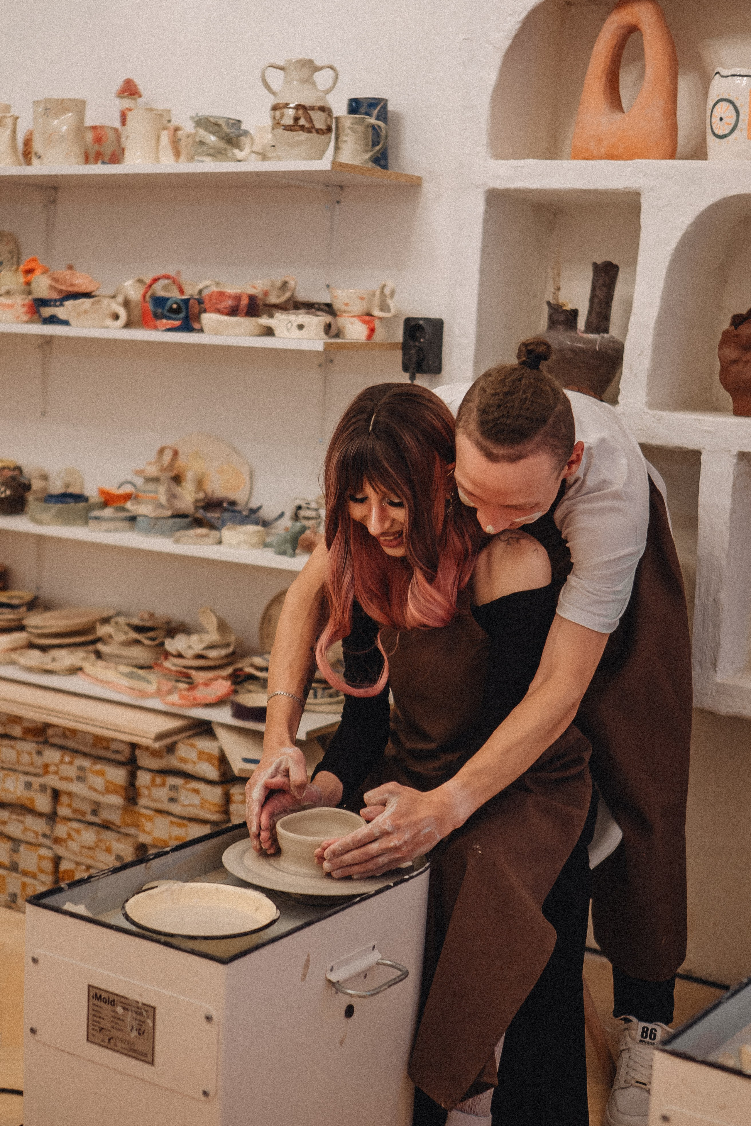 СВИДАНИЕ В ГОНЧАРНОЙ МАСТЕРСКОЙ. Профессиональный фотограф, Санкт-Петербург — Виктория Богомолова