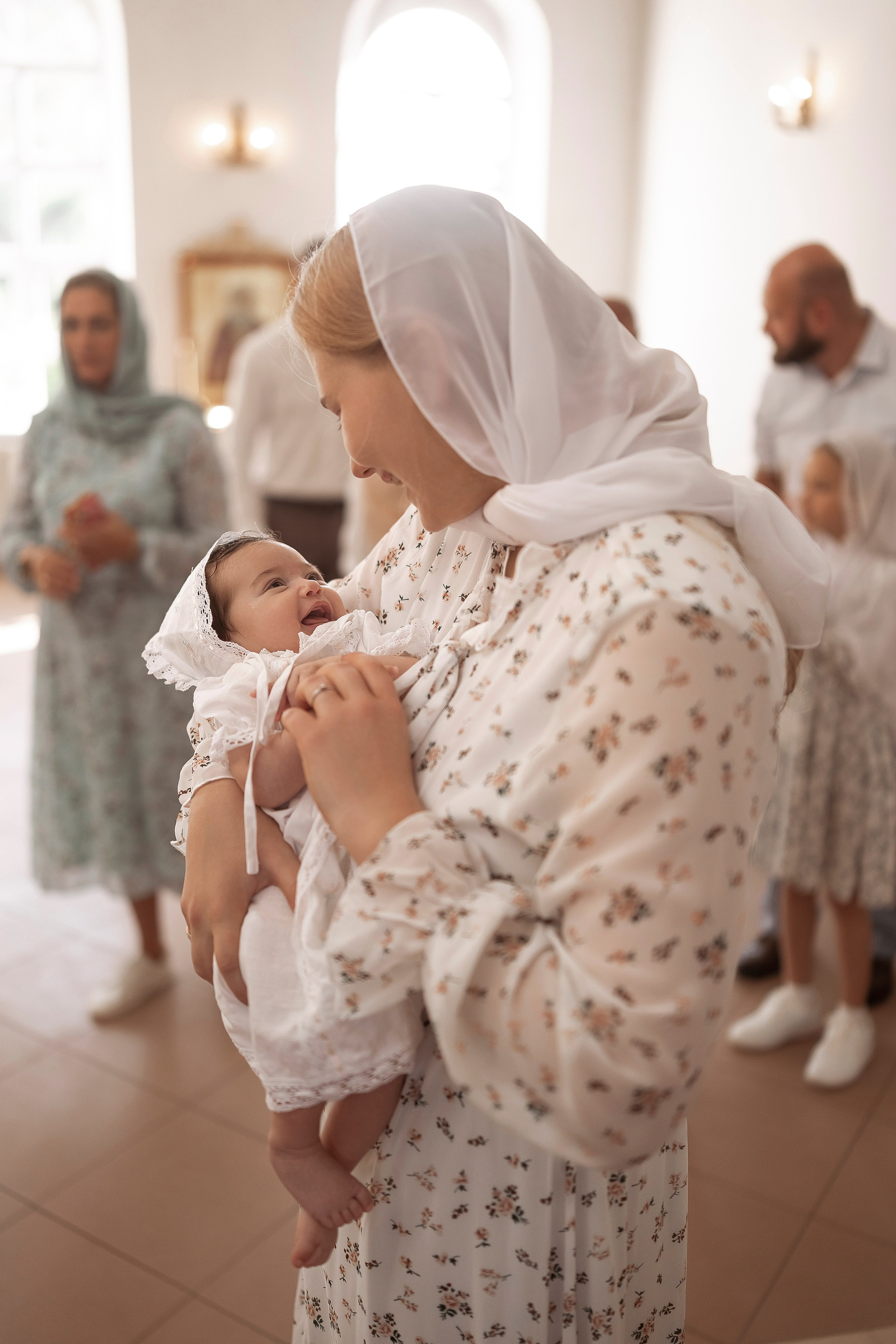 Крещение Варвары. Семейный и свадебный фотограф в Москве Леванова Александра