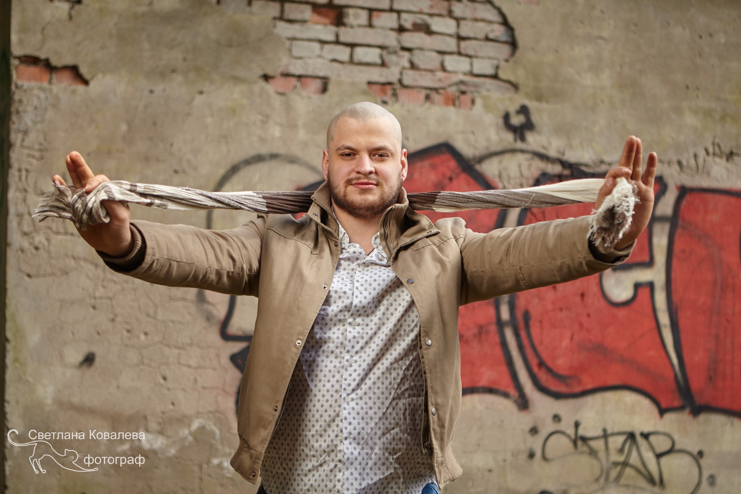 Мужской портрет. Питерский фотограф Светлана Ковалева