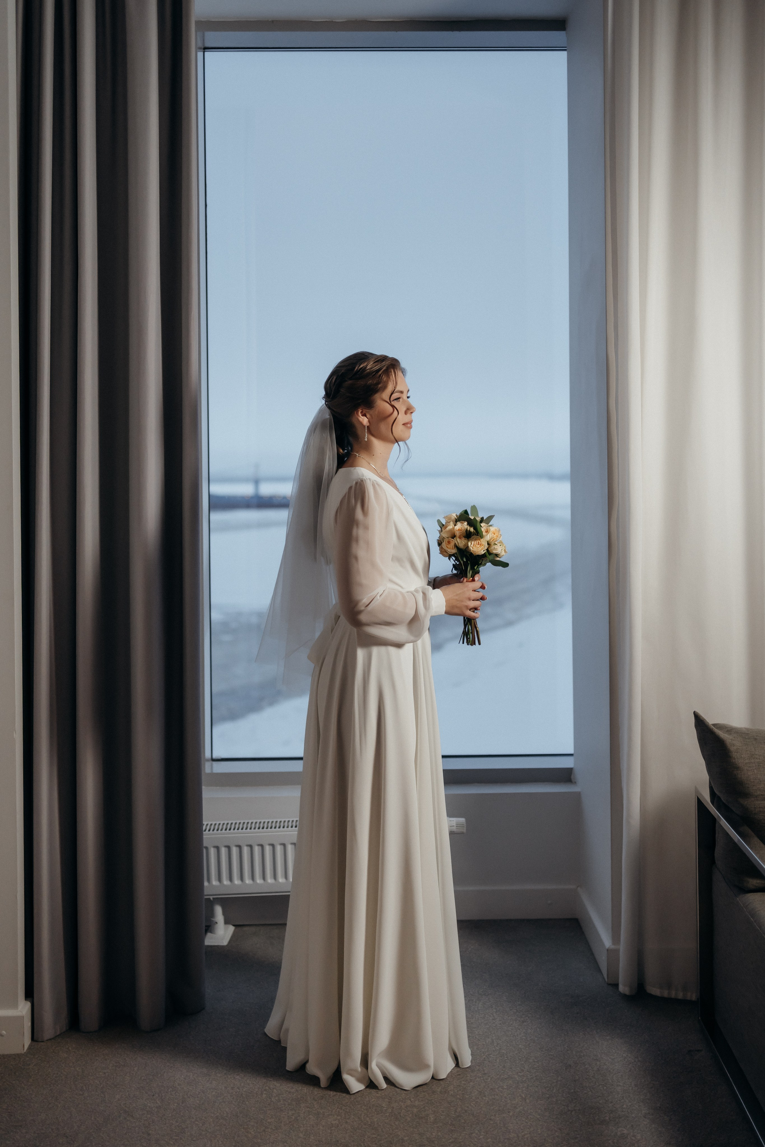 Свадебная фотосессия в Архангельске. Портретный и свадебный фотограф в Архангельске Елизавета Стрекаловская