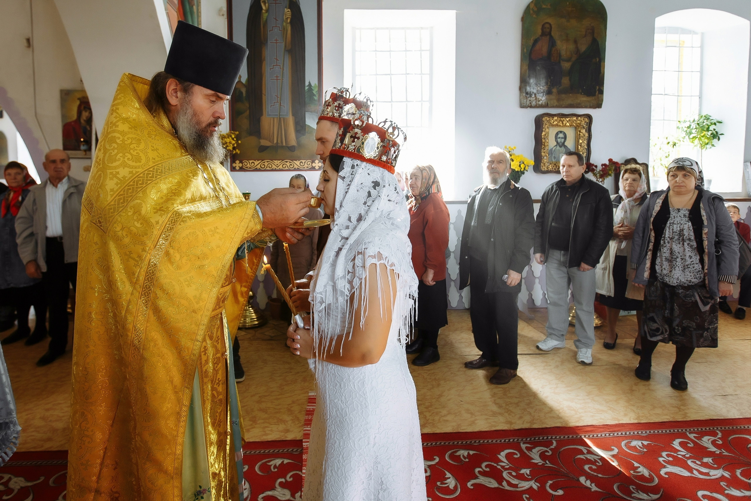 Венчание Владимир и Евгения. Фотограф Петр Капралов