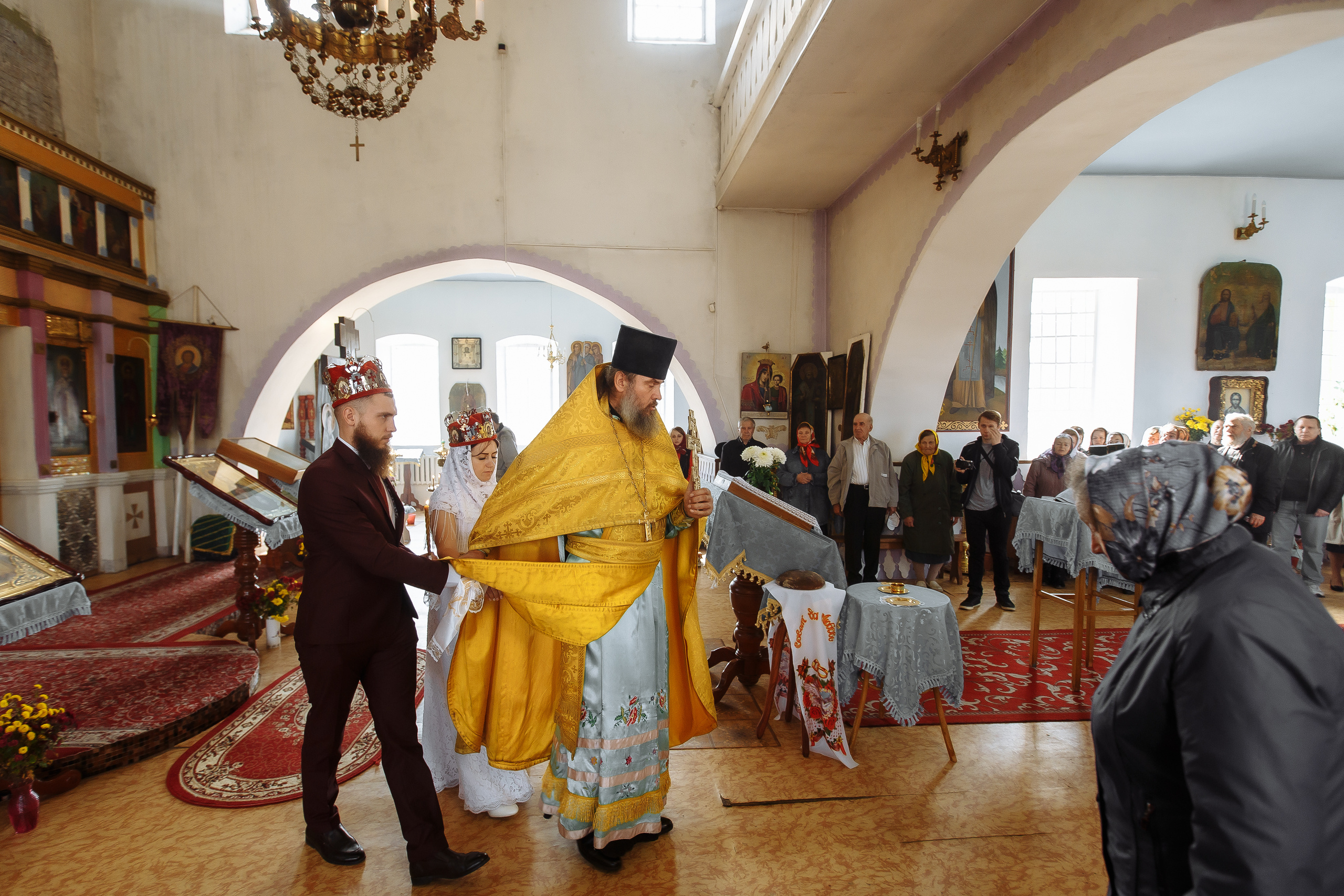 Венчание Владимир и Евгения. Фотограф Петр Капралов