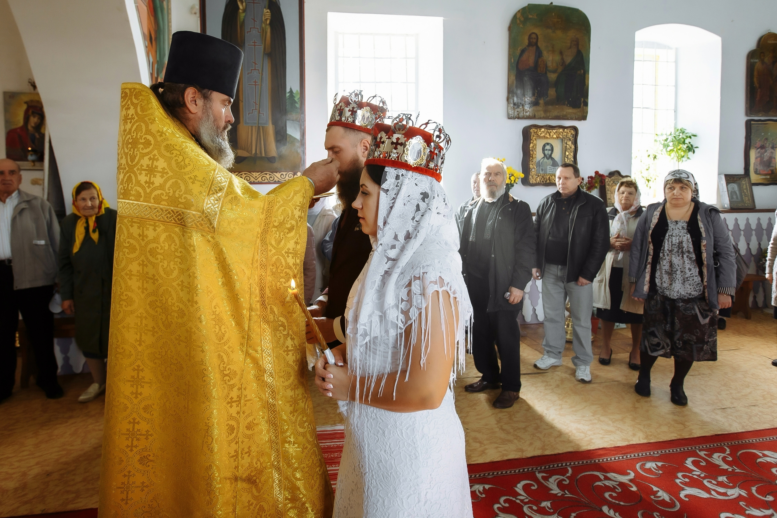 Венчание Владимир и Евгения. Фотограф Петр Капралов