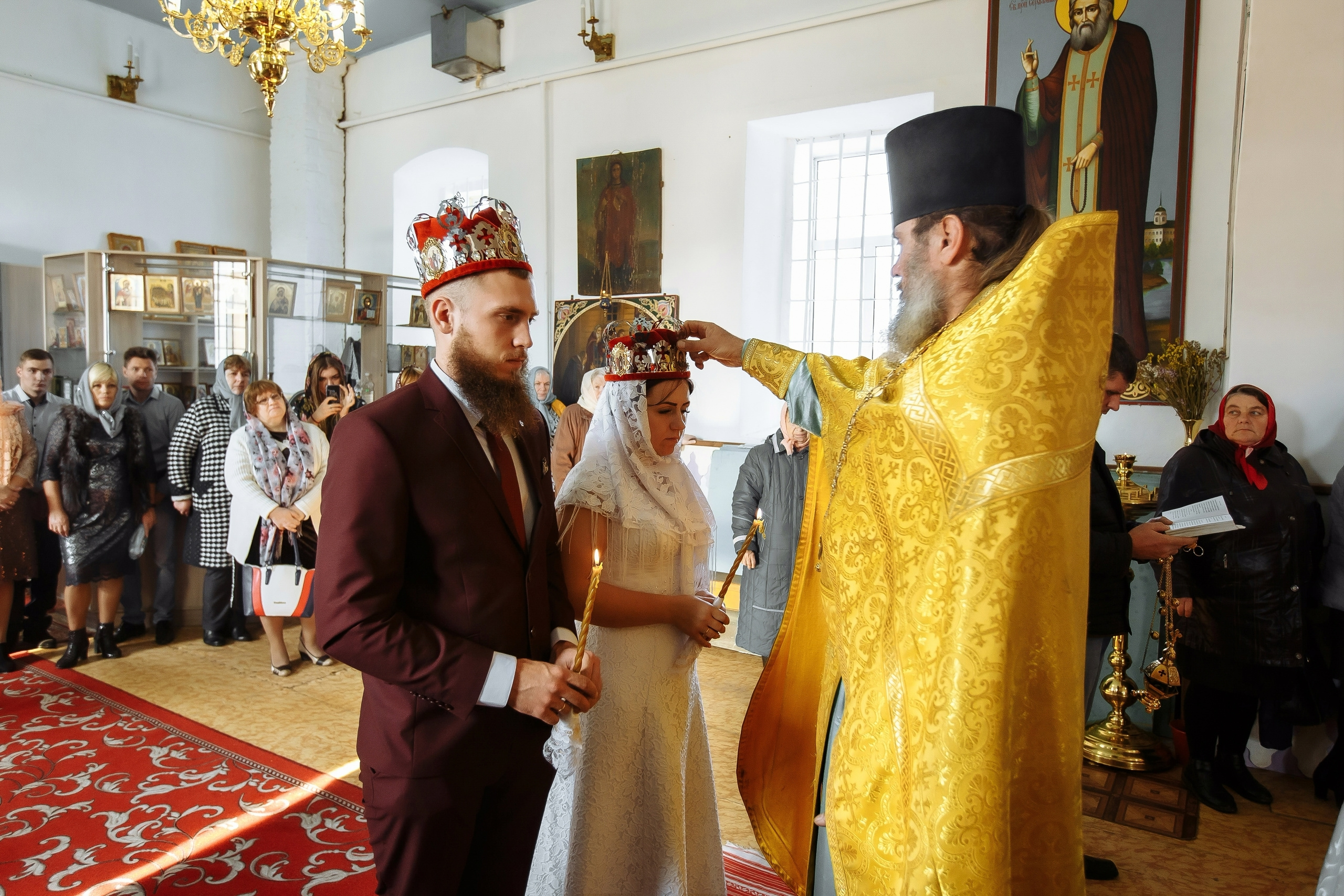 Венчание Владимир и Евгения. Фотограф Петр Капралов