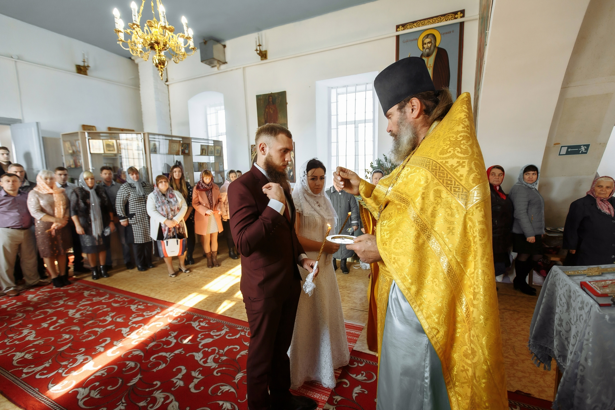 Венчание Владимир и Евгения. Фотограф Петр Капралов