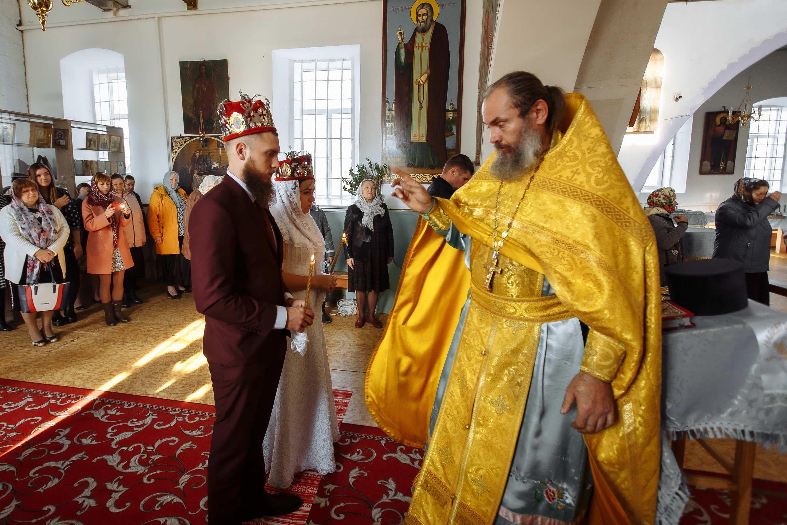 Венчание Владимир и Евгения. Фотограф Петр Капралов