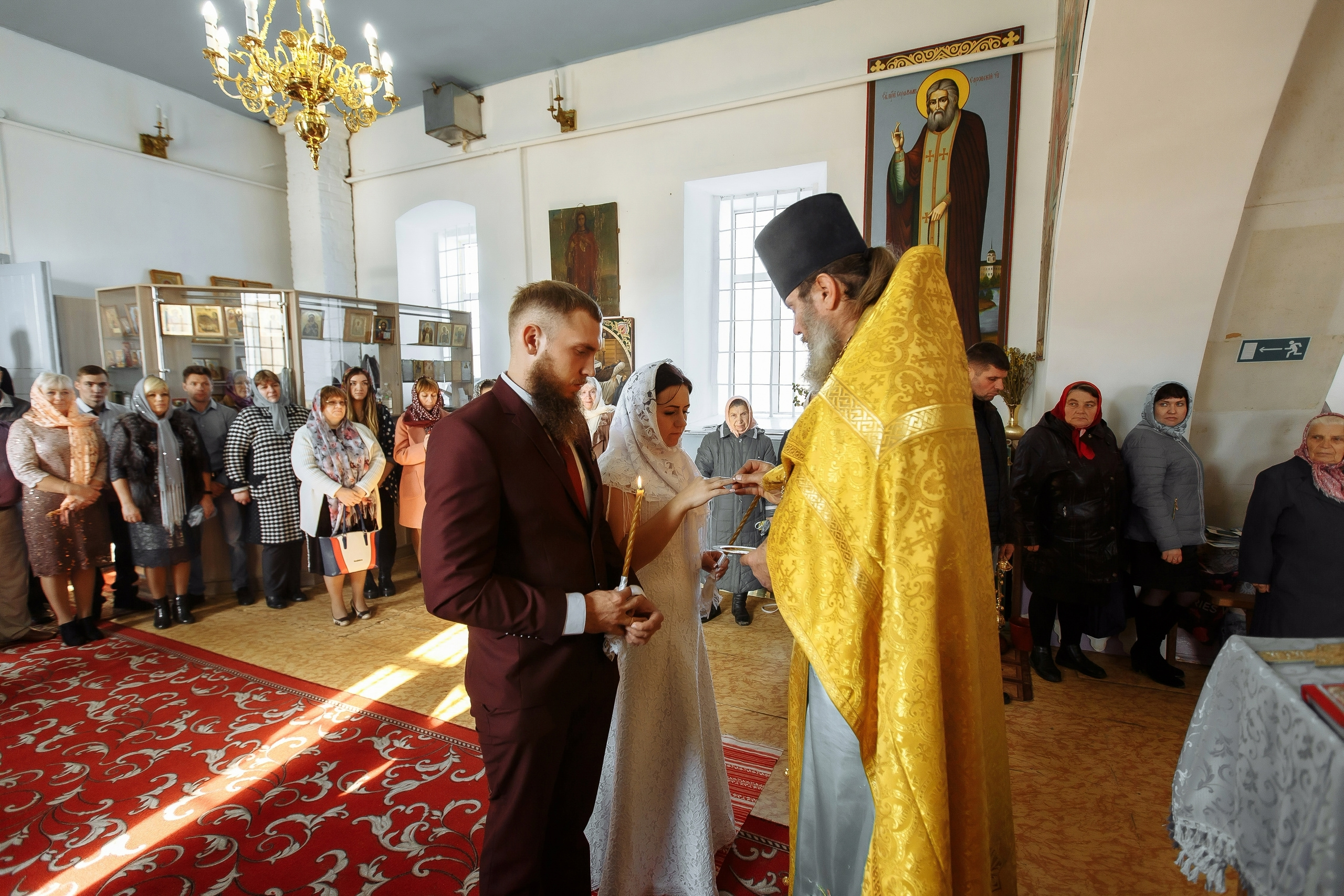 Венчание Владимир и Евгения. Фотограф Петр Капралов