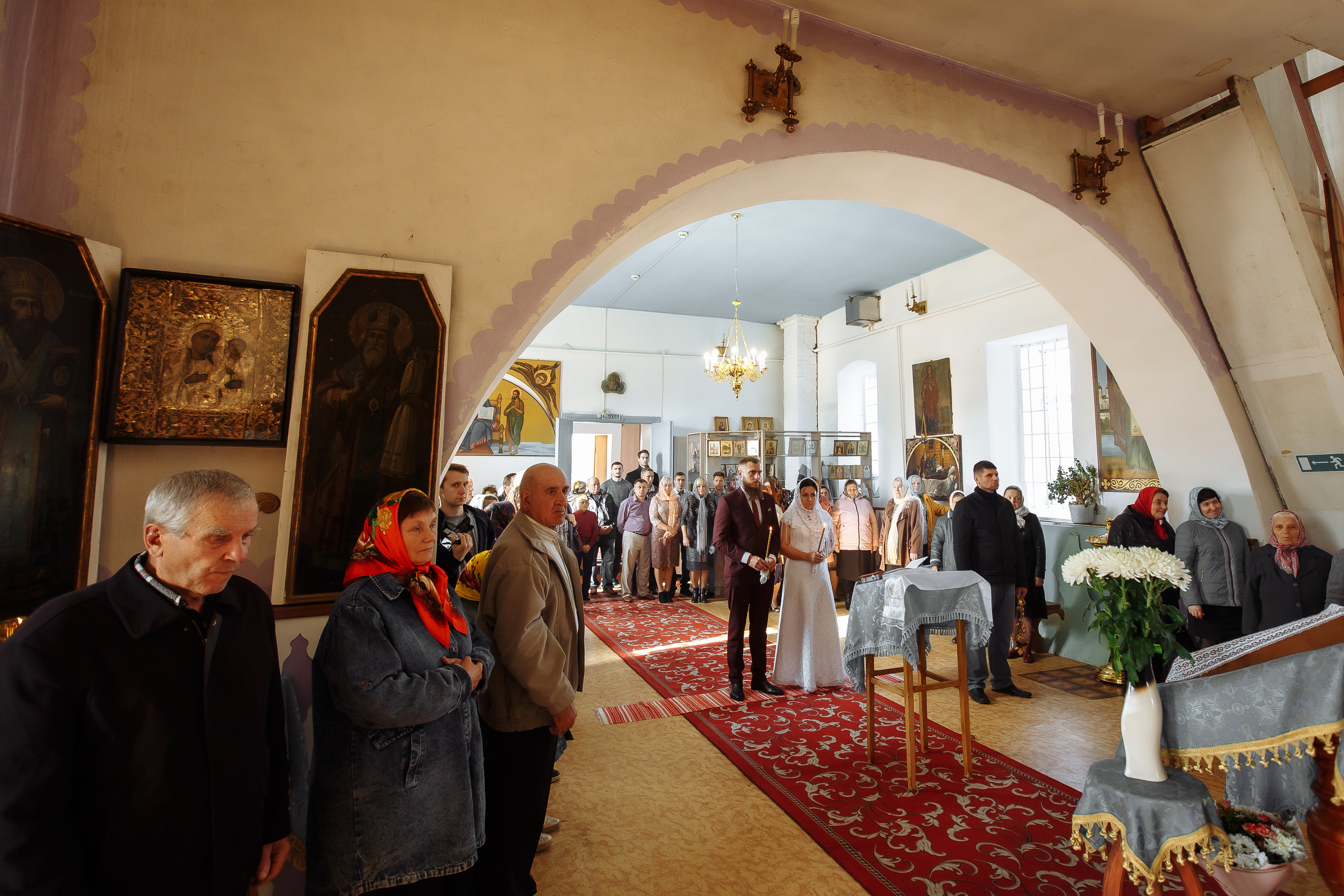 Венчание Владимир и Евгения. Фотограф Петр Капралов