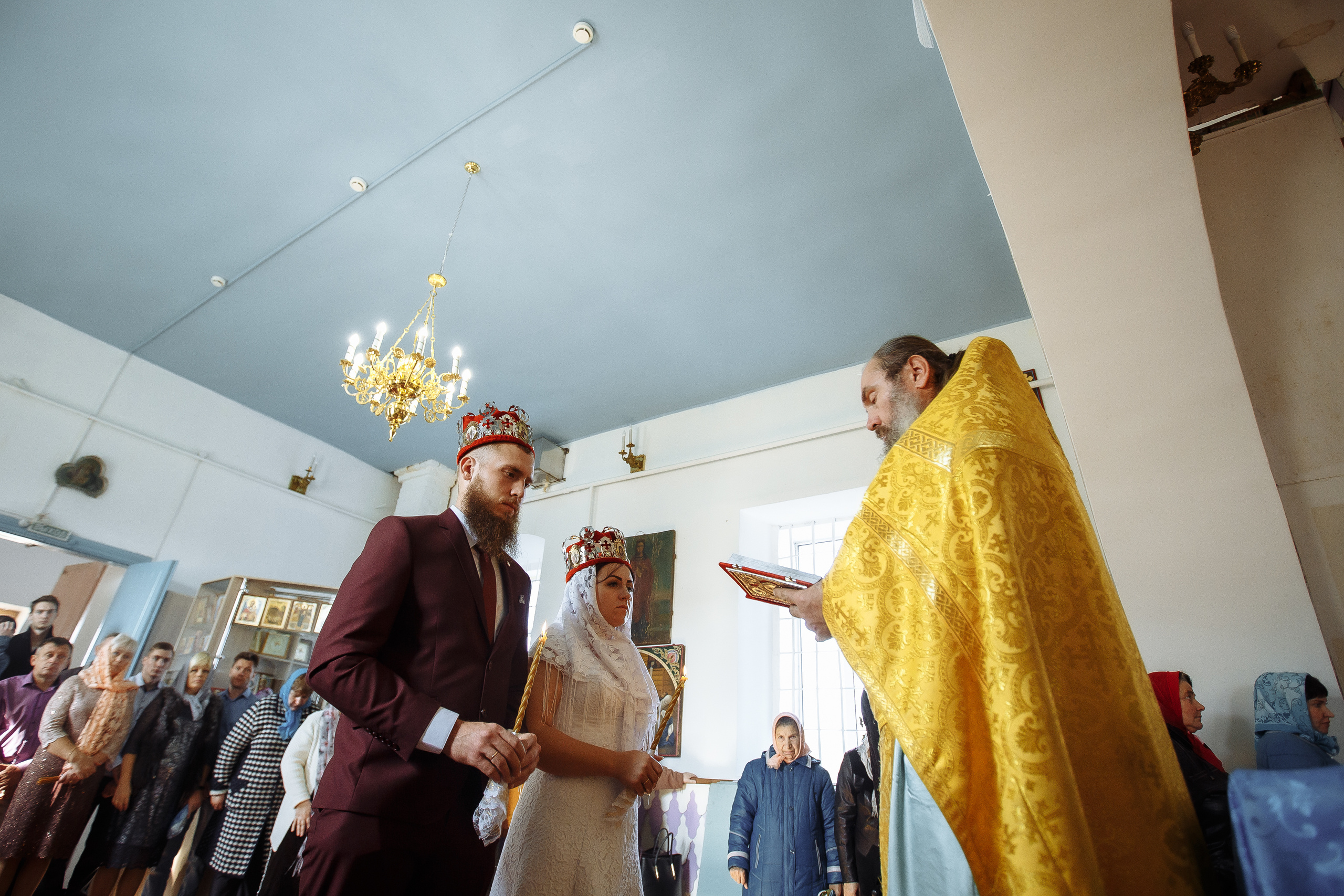 Венчание Владимир и Евгения. Фотограф Петр Капралов