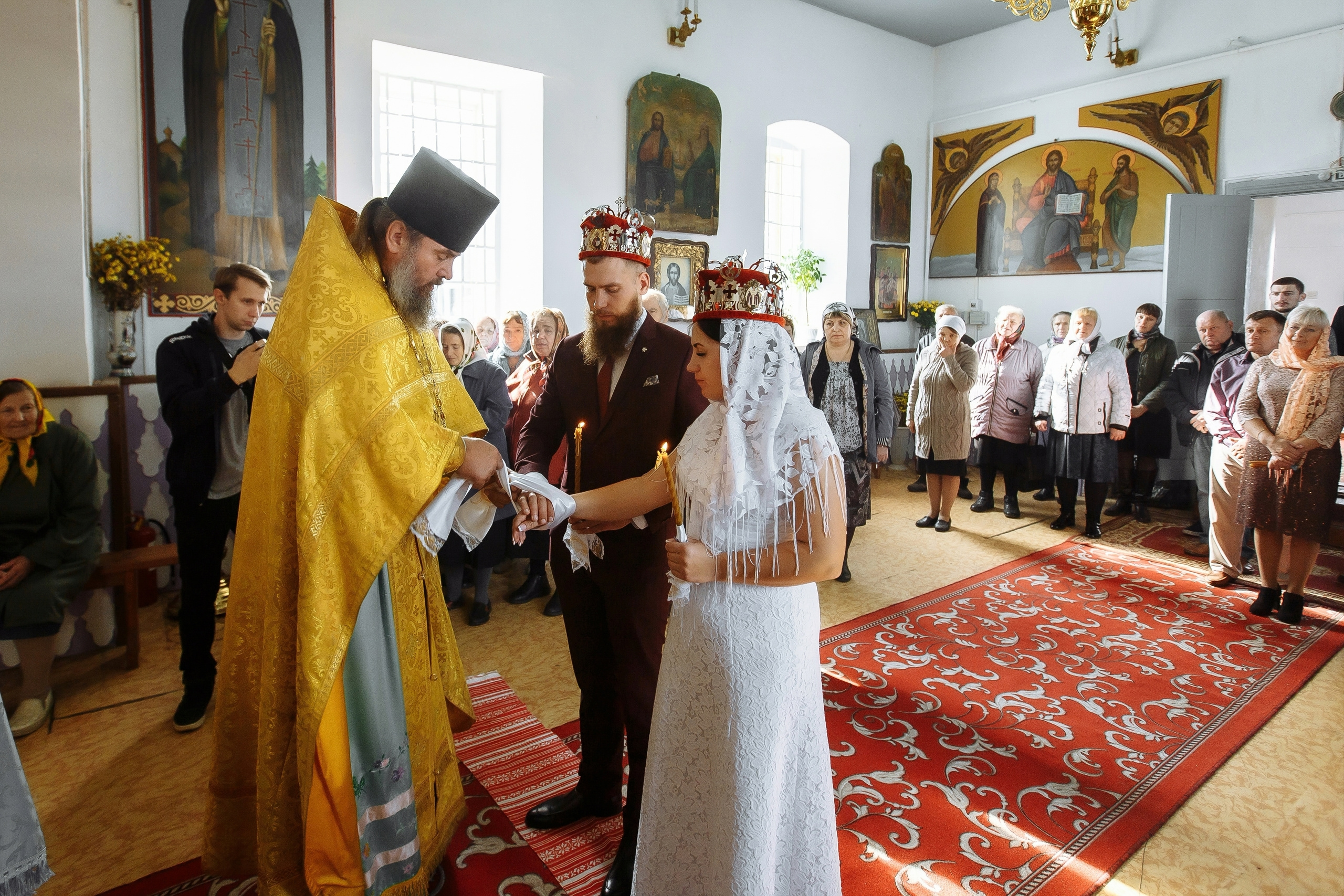 Венчание Владимир и Евгения. Фотограф Петр Капралов