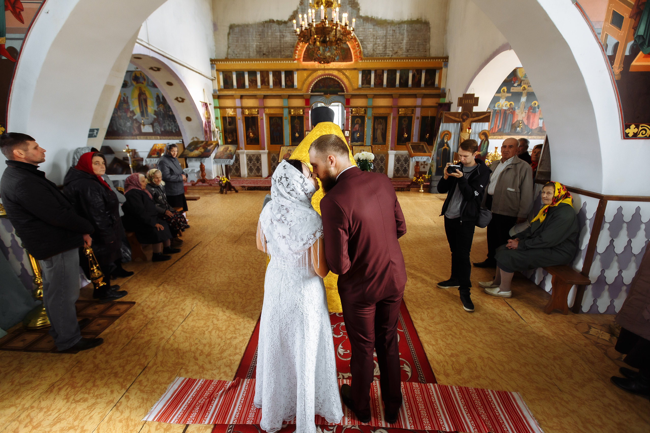 Венчание Владимир и Евгения. Фотограф Петр Капралов