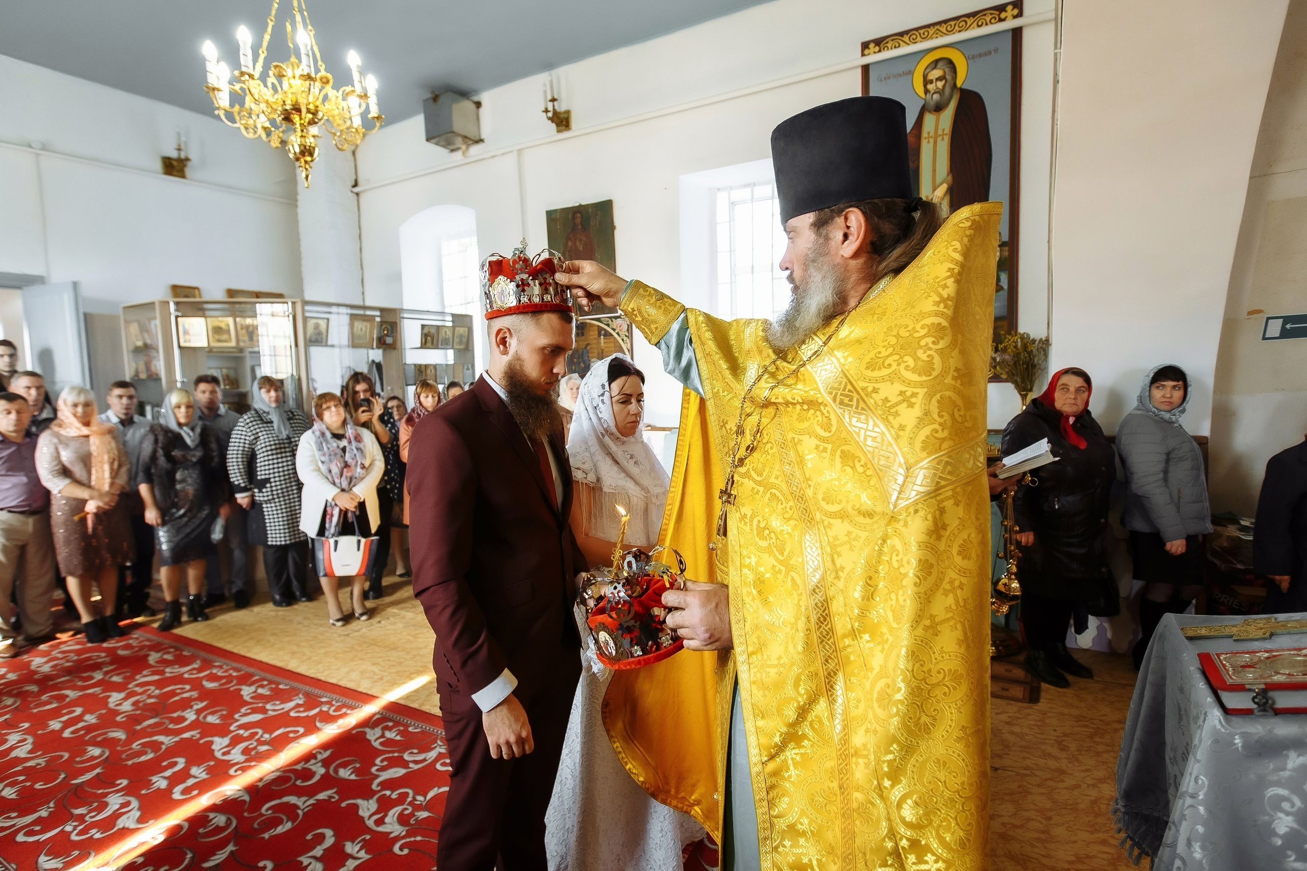 Венчание Владимир и Евгения. Фотограф Петр Капралов