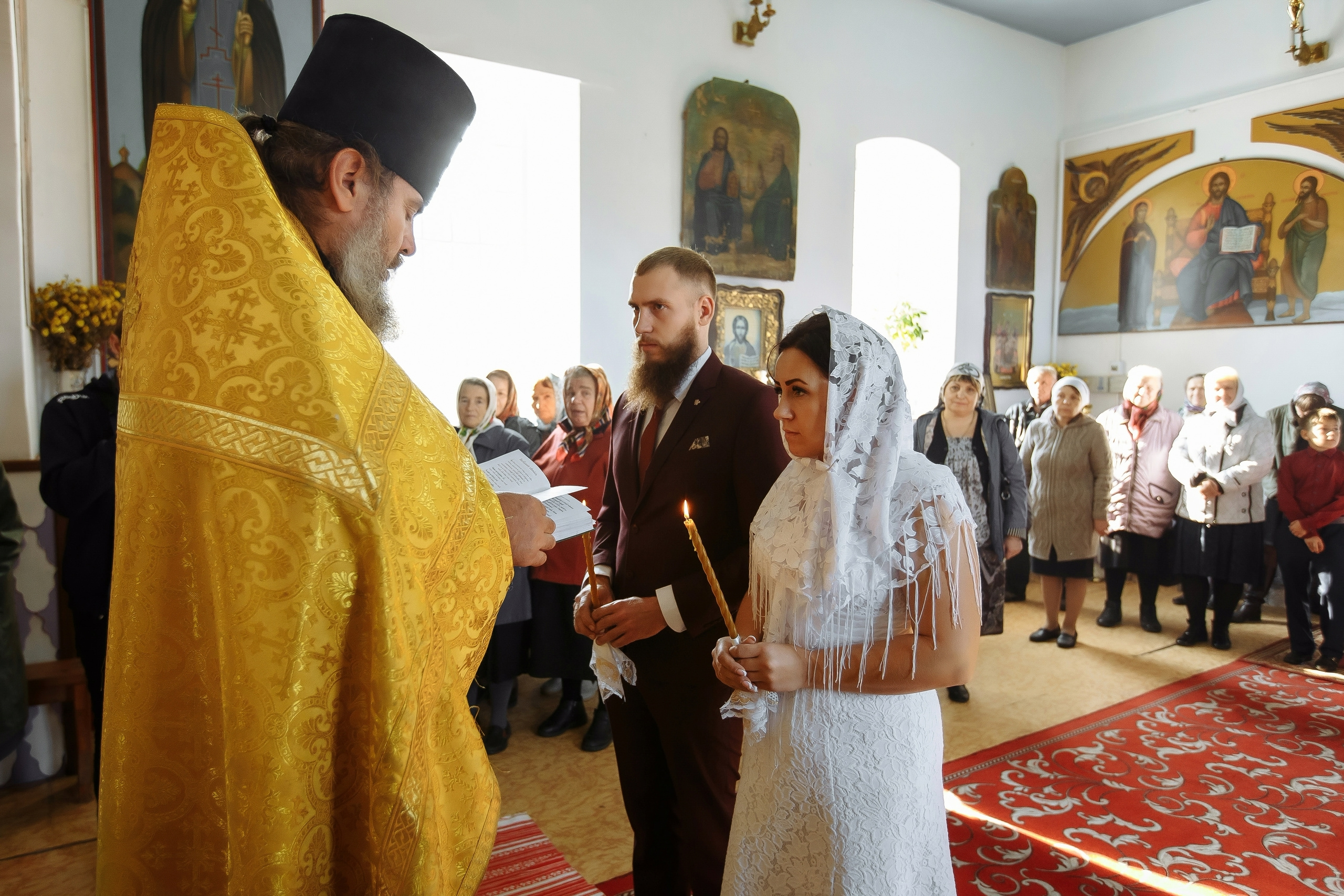 Венчание Владимир и Евгения. Фотограф Петр Капралов