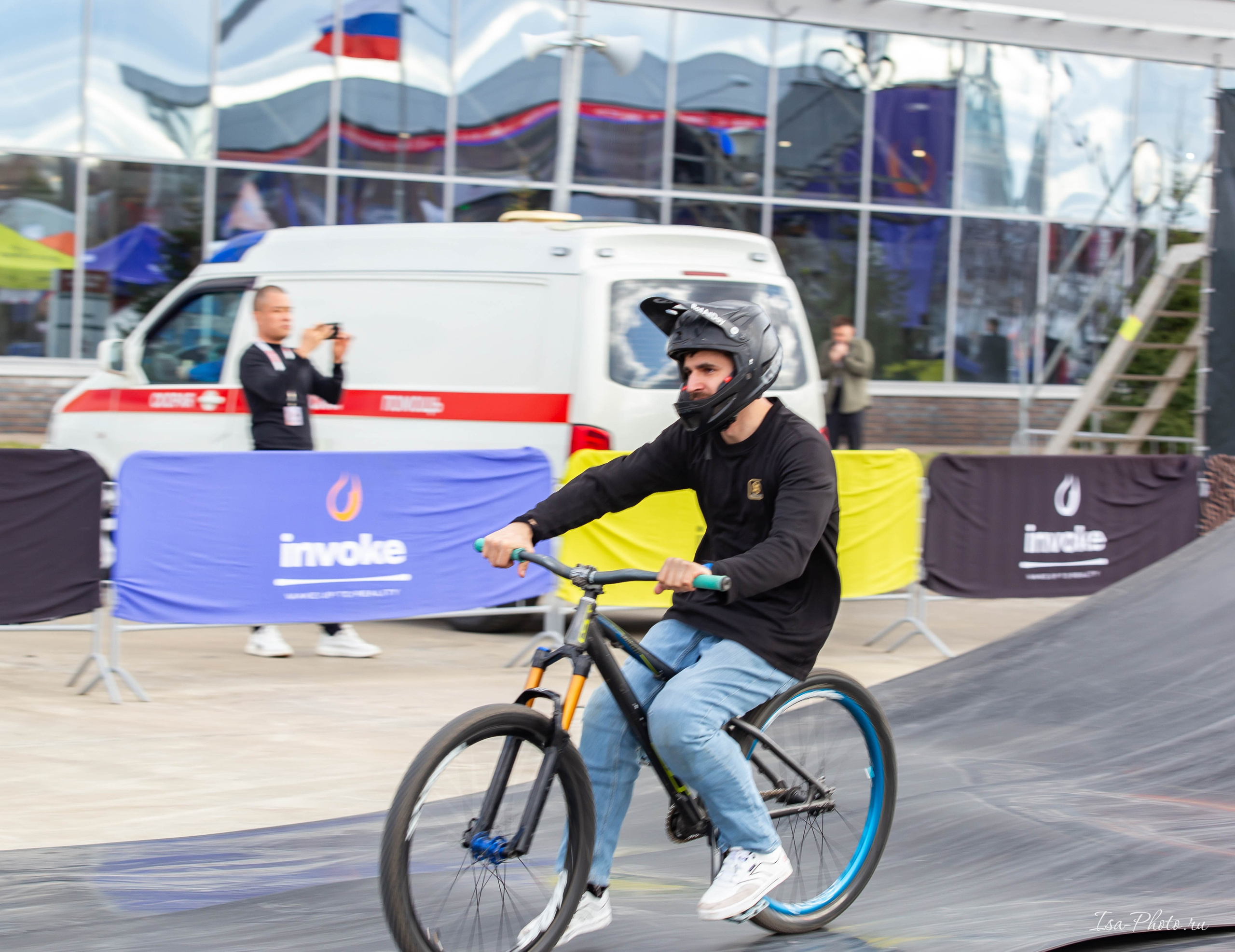 BMX на выставке «Велокульт» парк Патриот. Репортажный фотограф в Москве
