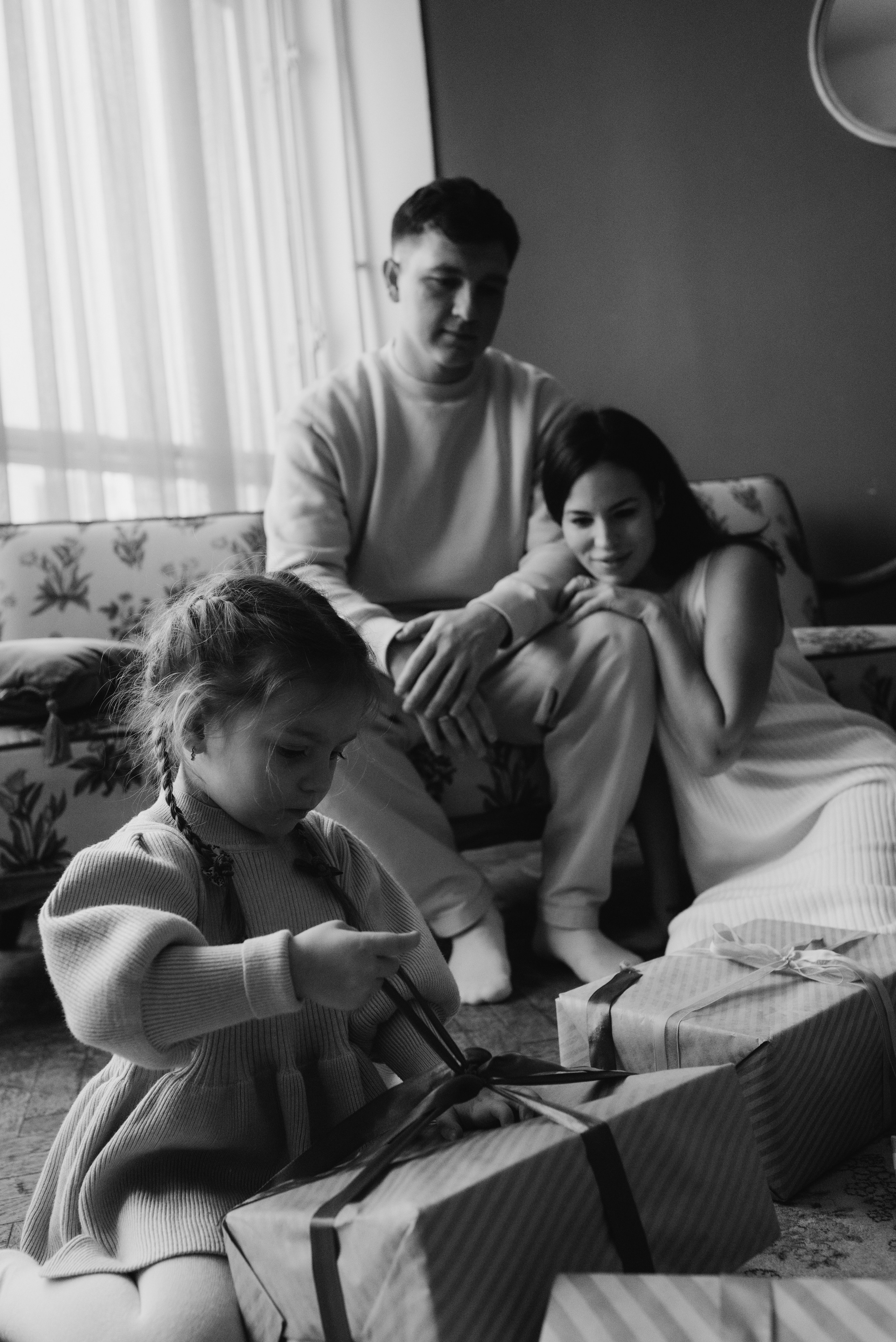 Семейная новогодняя фотосессия. Женский и семейный фотограф в Москве и Красногорске Светлана Левченко