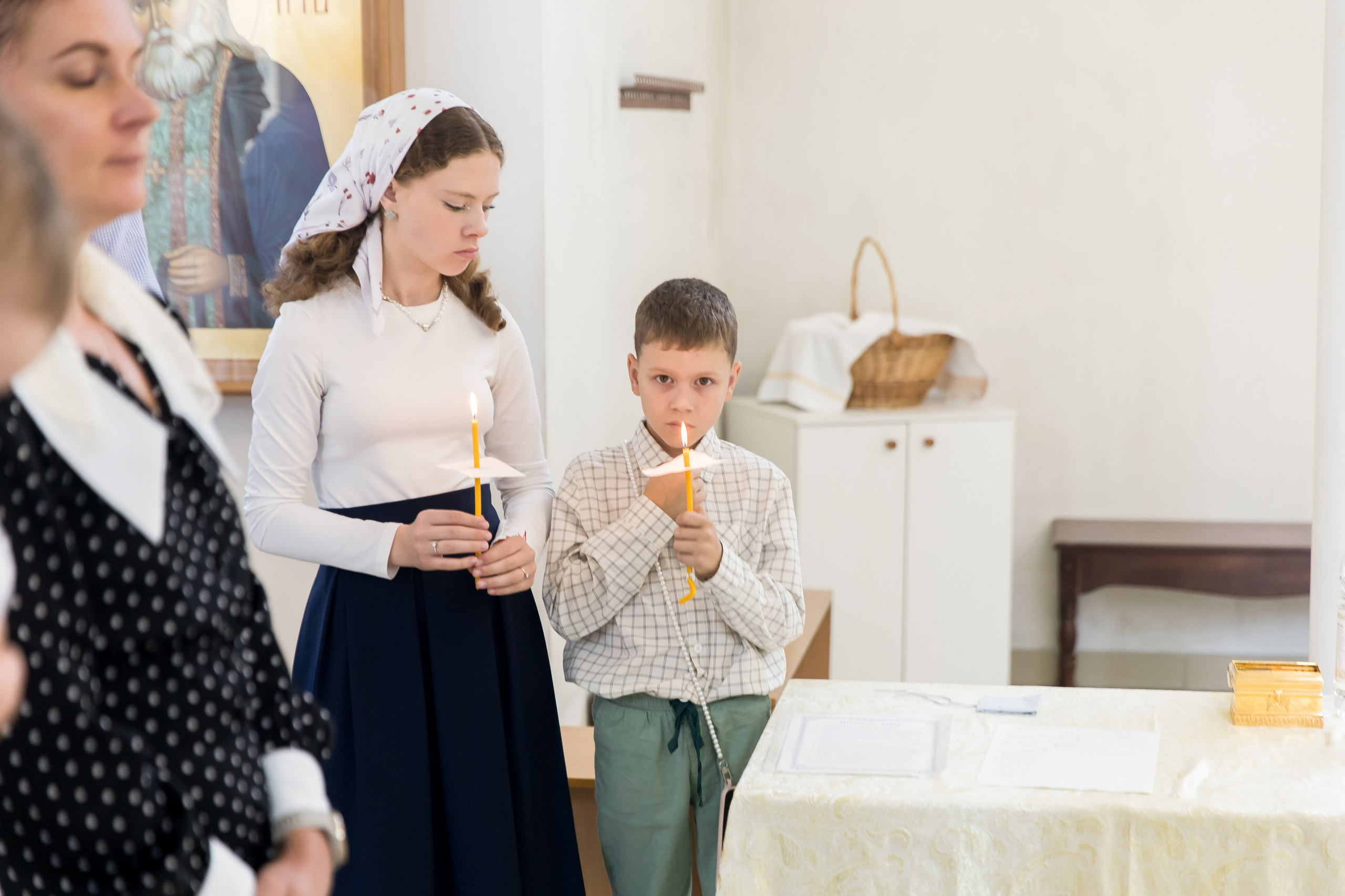 Крещение. Снимаю съемки