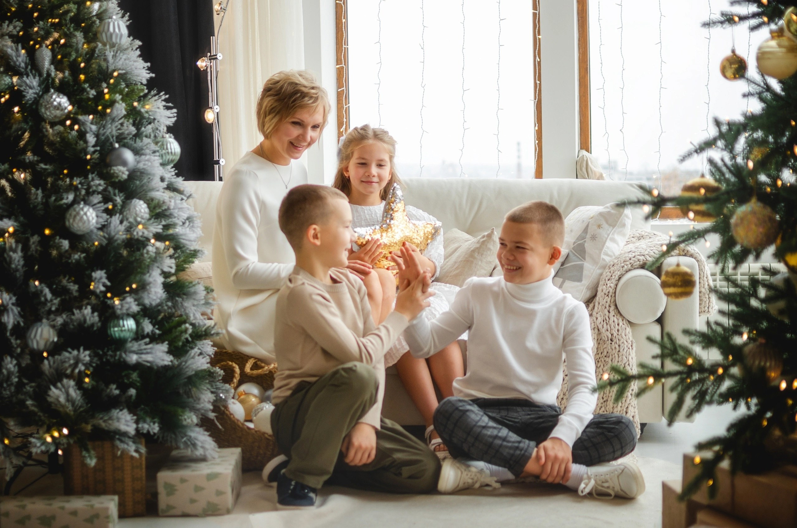 Новогодние фотосессии в студии. Семейный, школьный фотограф в Нижнем Новгороде Елена Сентюрева